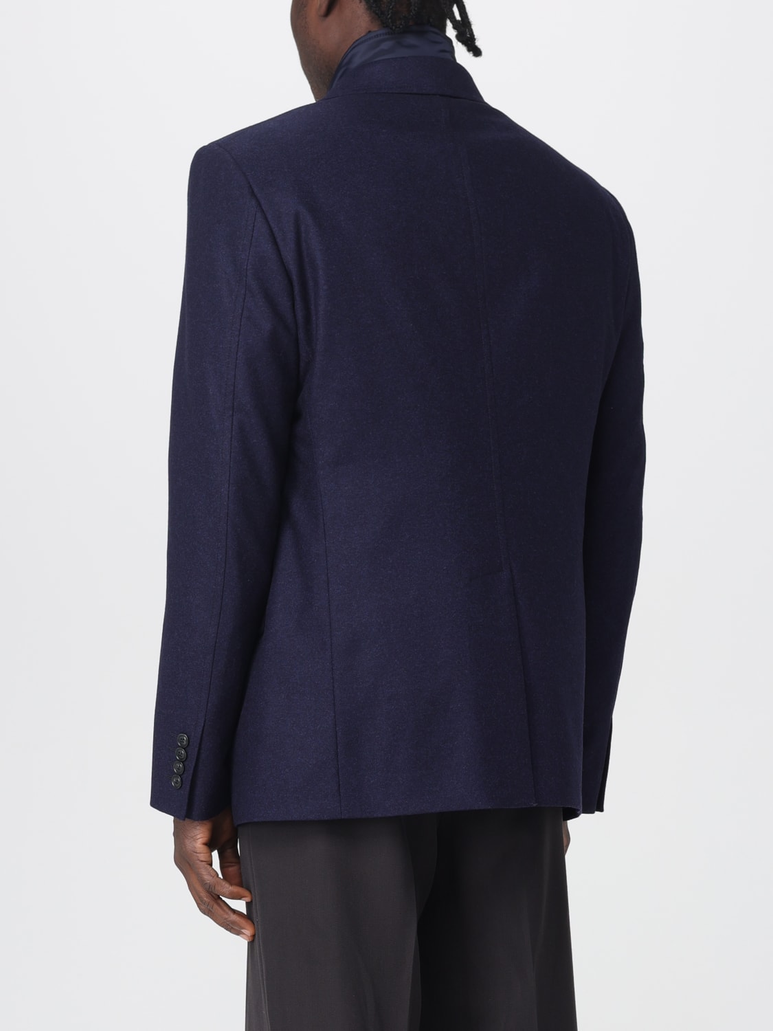 FAY JACKET: Blazer men Fay, Indigo - Img 2
