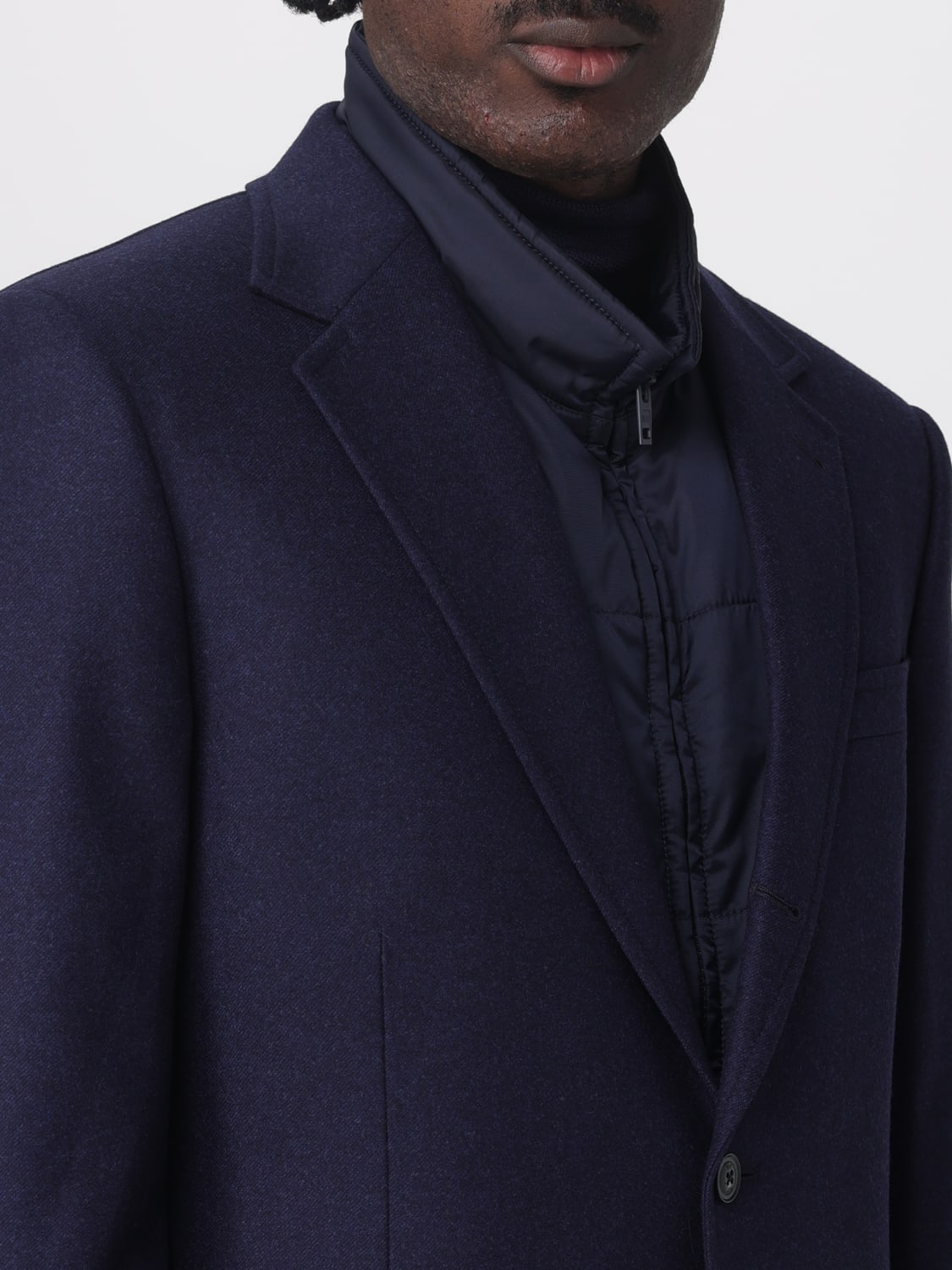FAY JACKET: Blazer men Fay, Indigo - Img 4