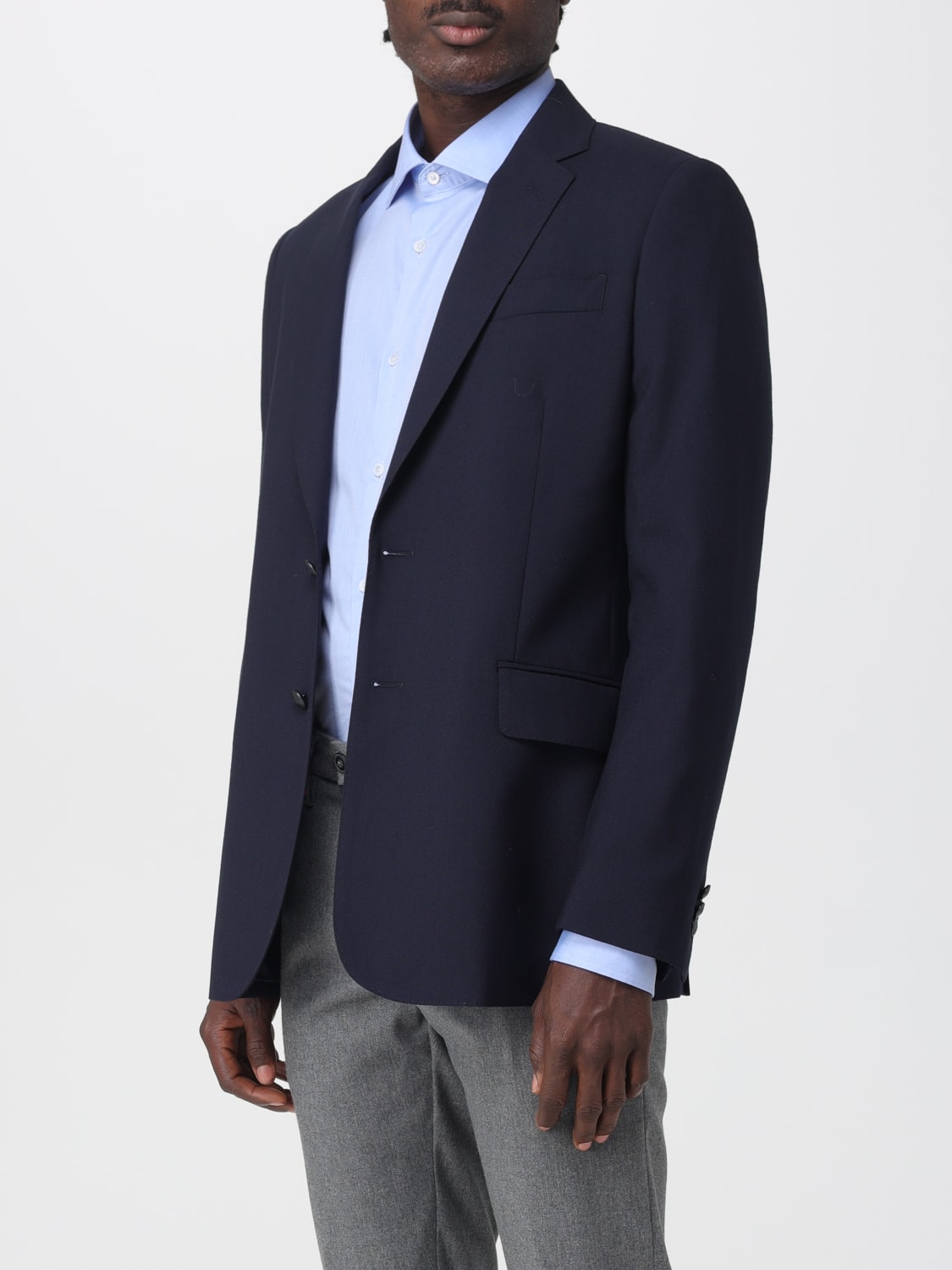 FAY JACKET: Blazer men Fay, Denim - Img 3