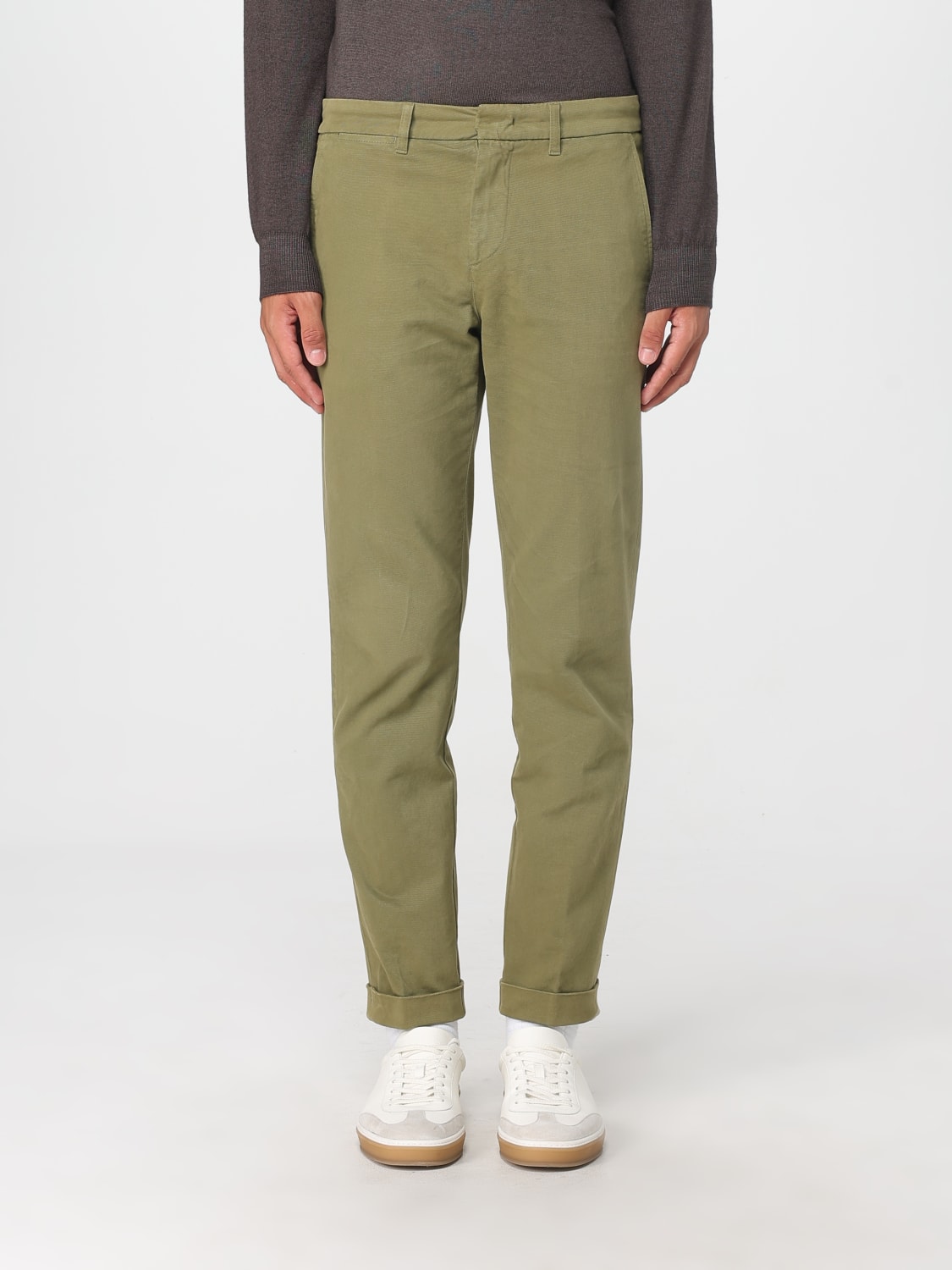 FAY PANTS: Pants men Fay, Green - Img 1