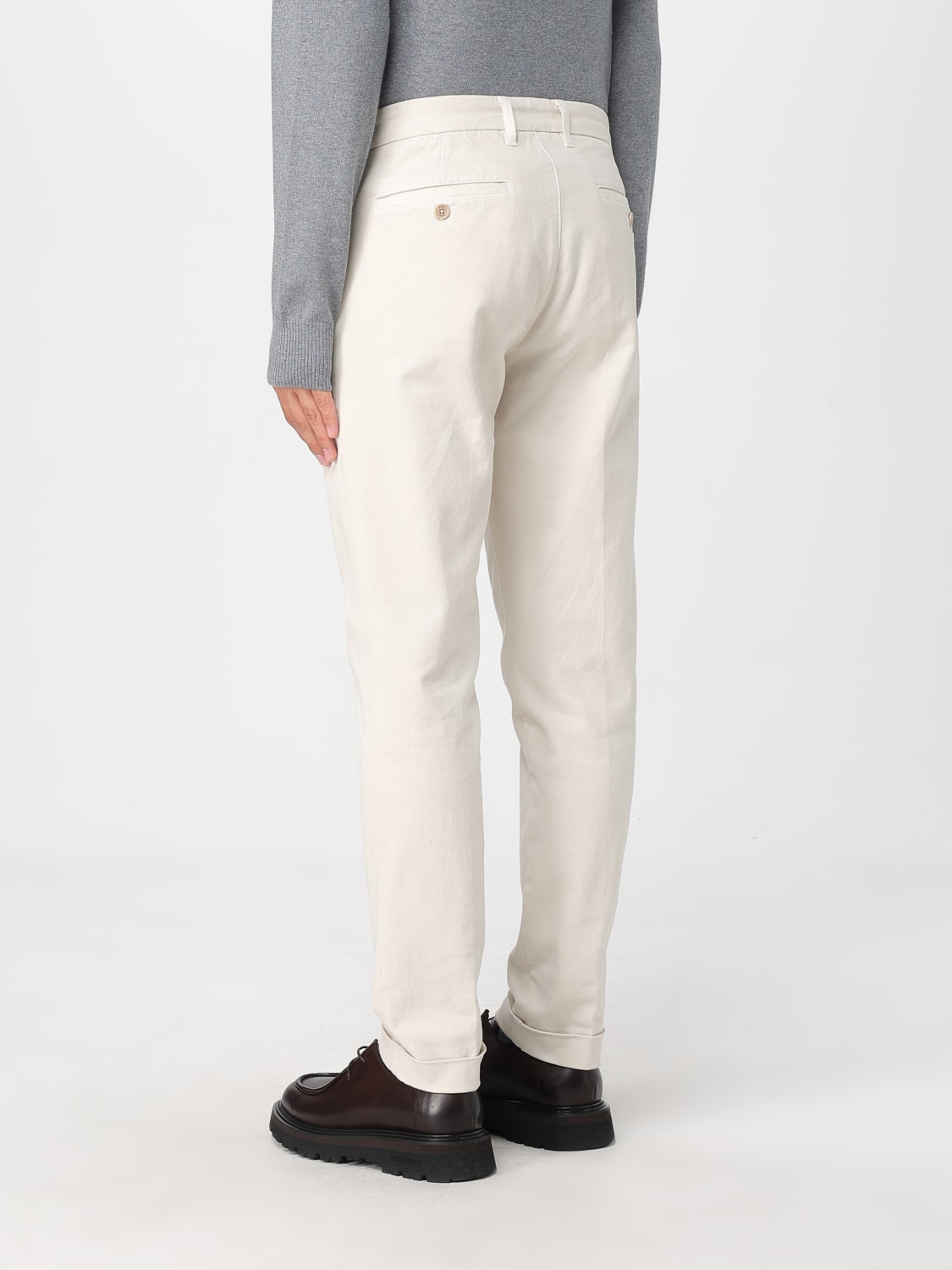 FAY PANTS: Pants men Fay, Ivory - Img 2