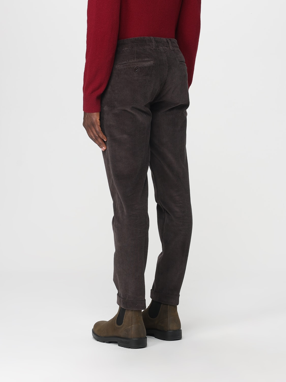 FAY PANTS: Pants men Fay, Brown - Img 2