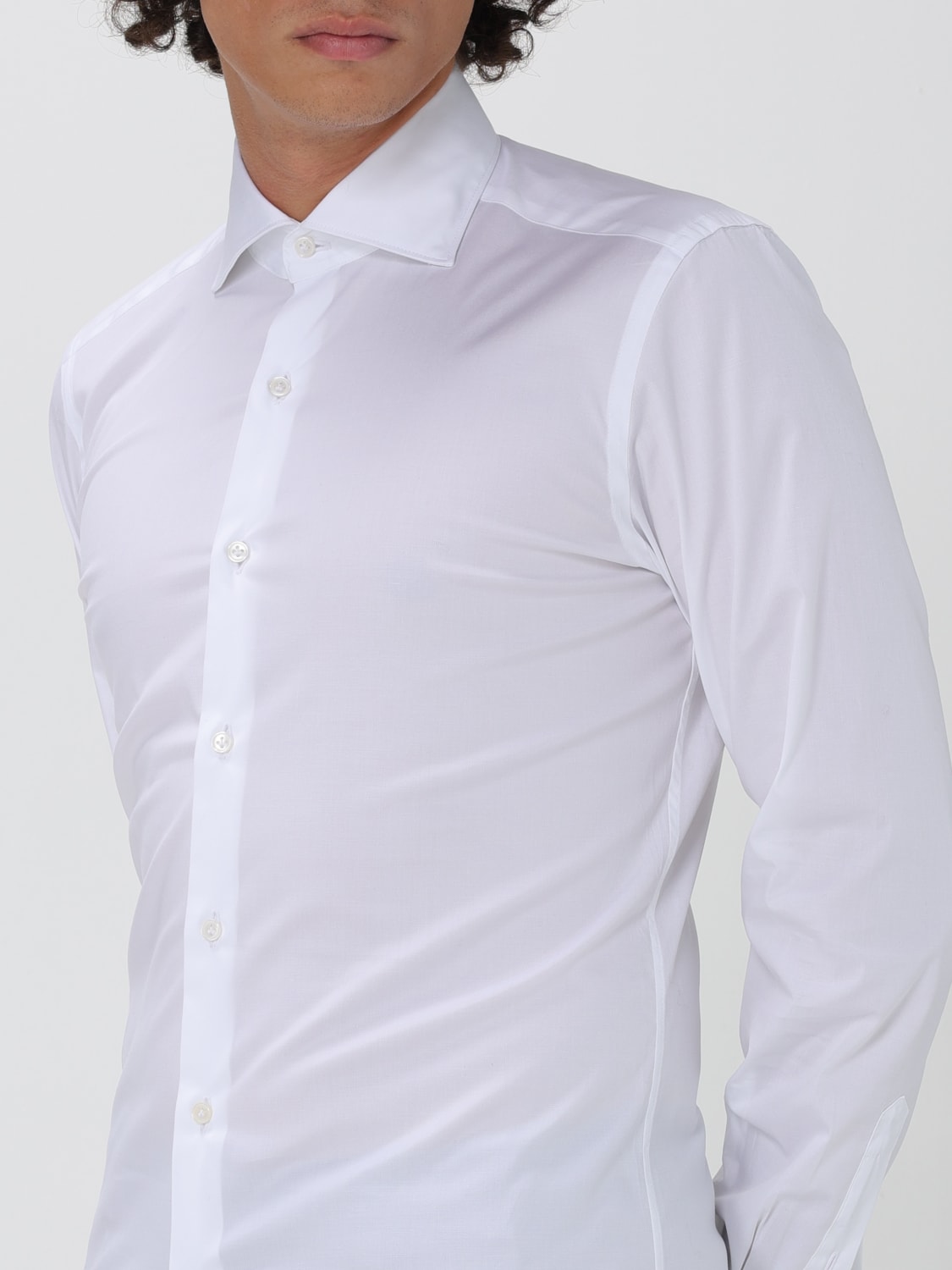 FAY SHIRT: Shirt men Fay, White - Img 3