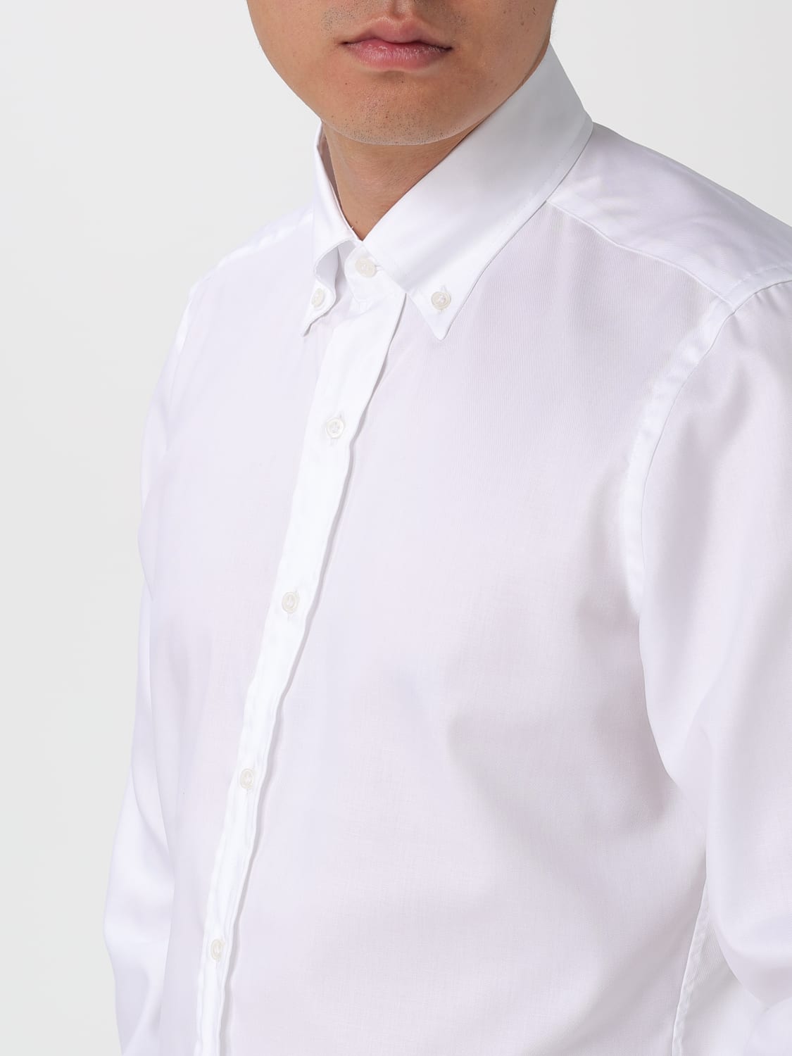 FAY SHIRT: Shirt men Fay, White - Img 3