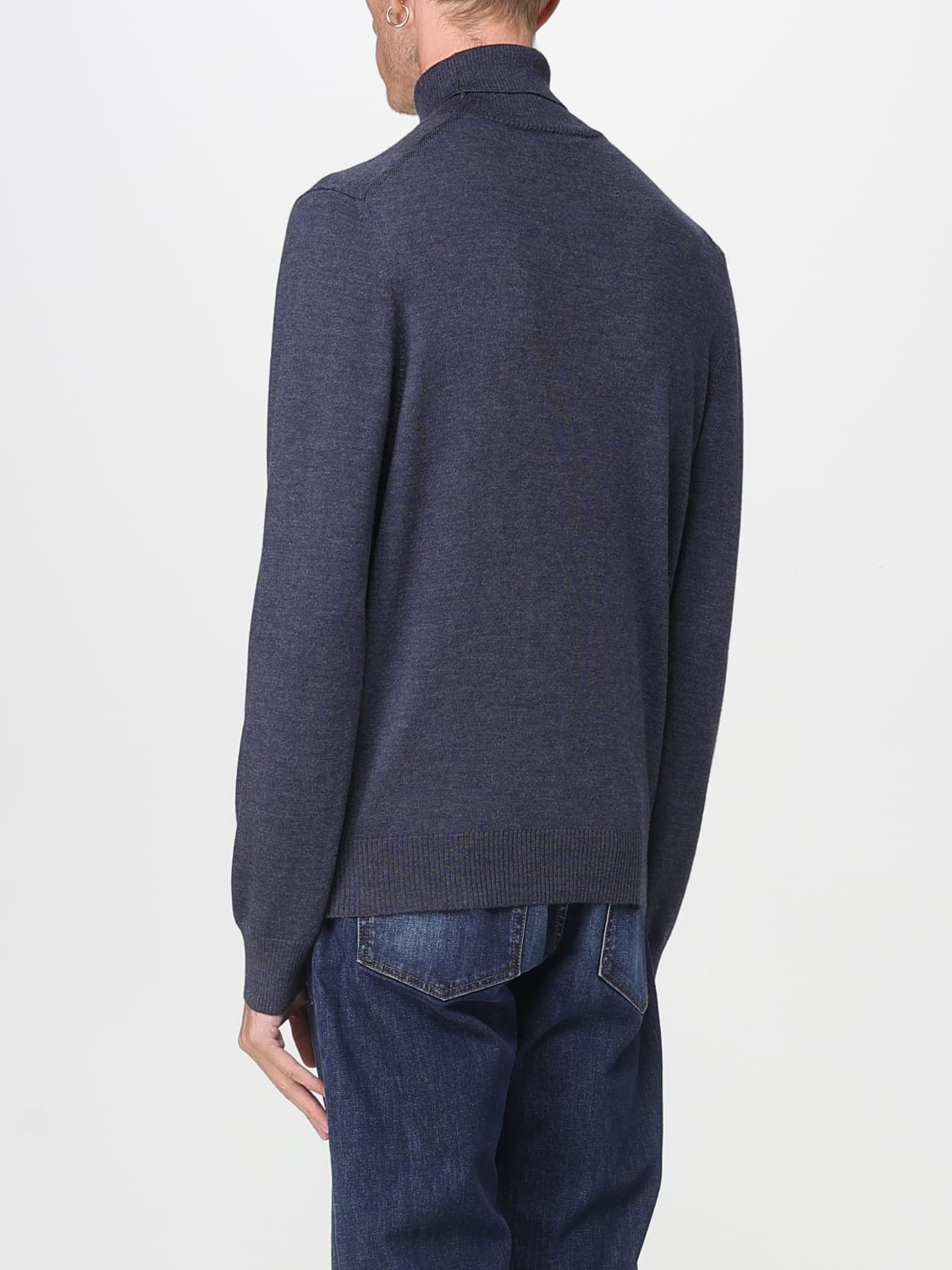 FAY SWEATER: Sweater men Fay, Blue - Img 2