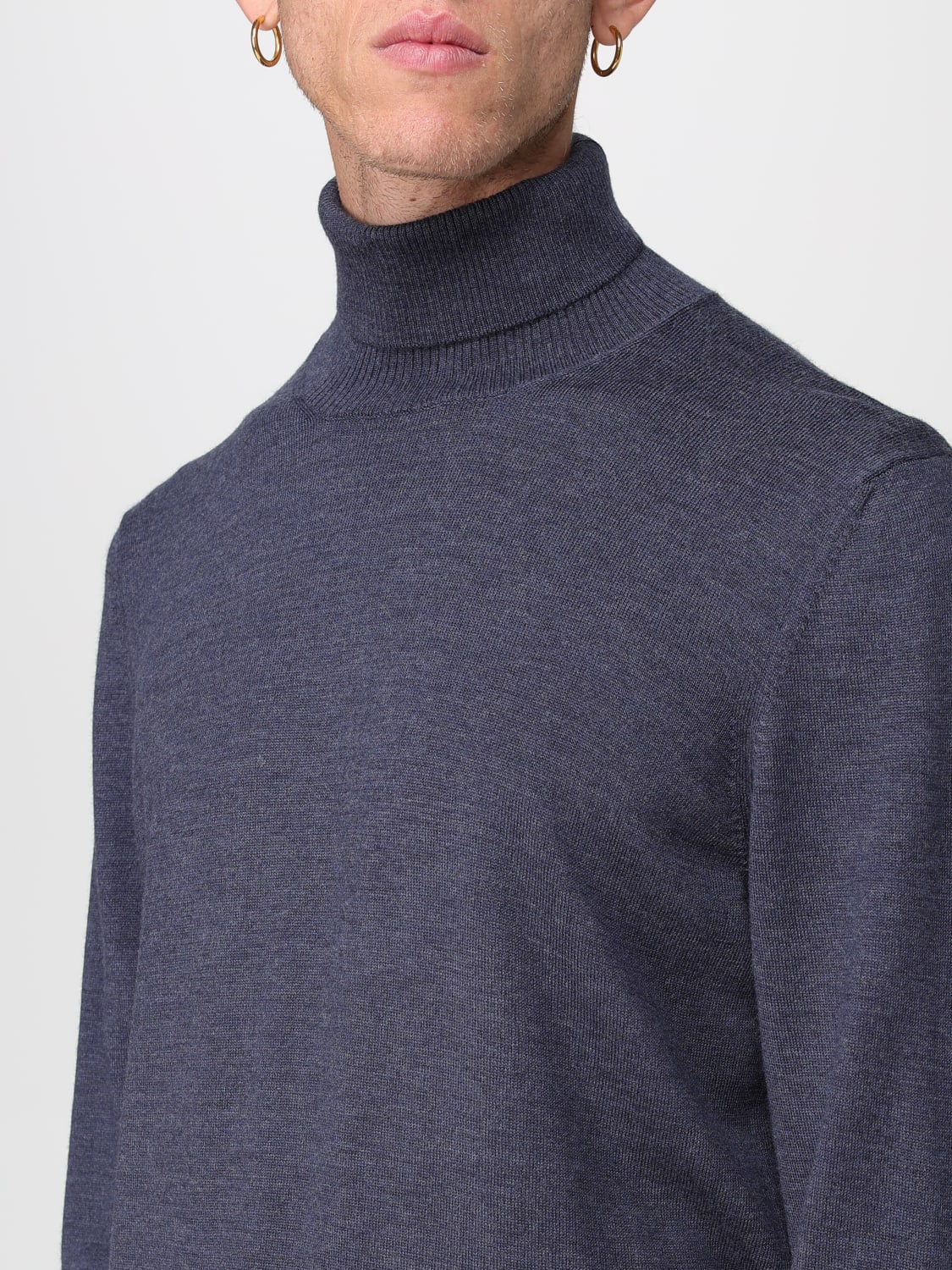 FAY SWEATER: Sweater men Fay, Blue - Img 3