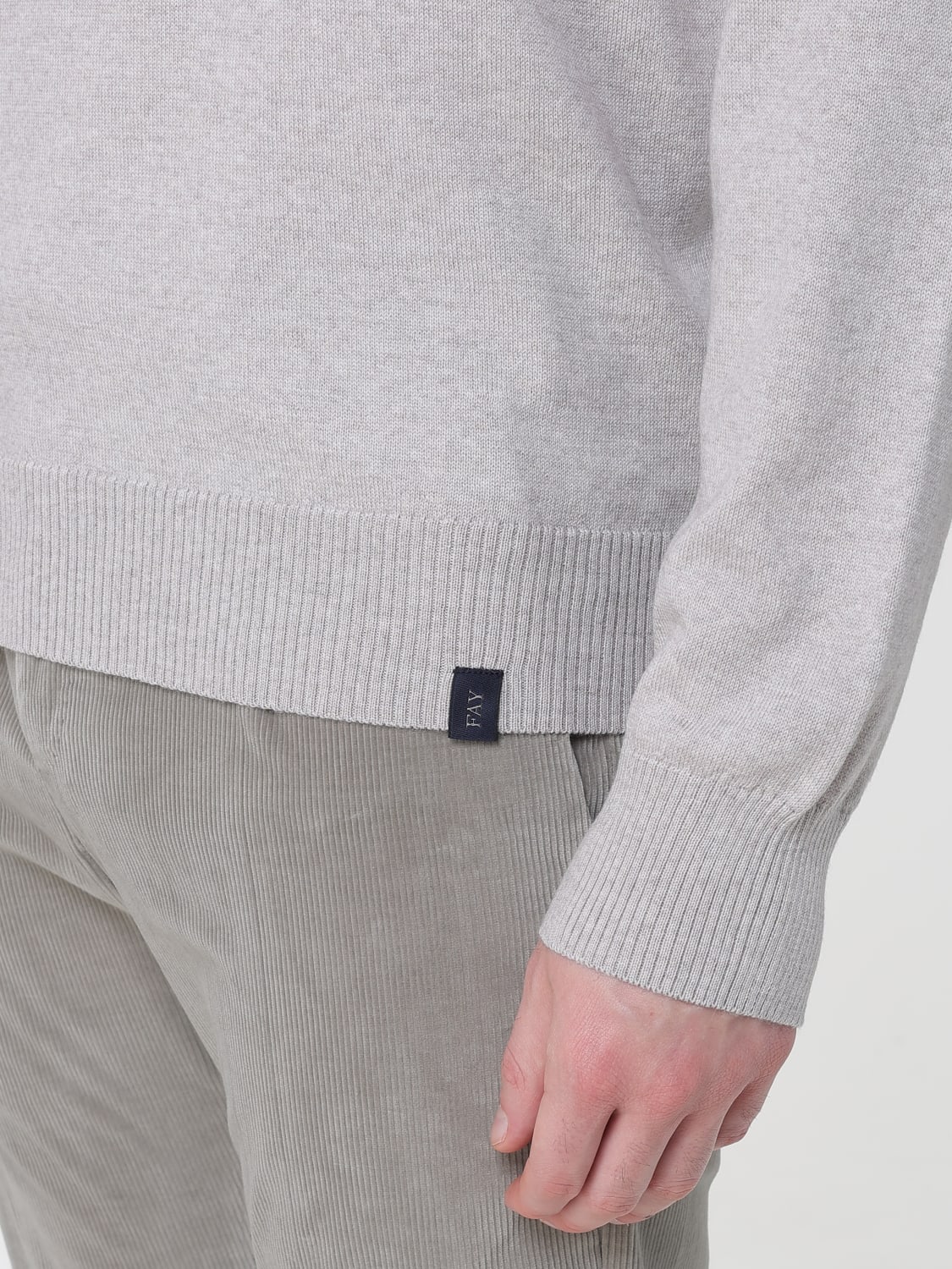 FAY PULLOVER: Pullover herren Fay, Natural - Img 3