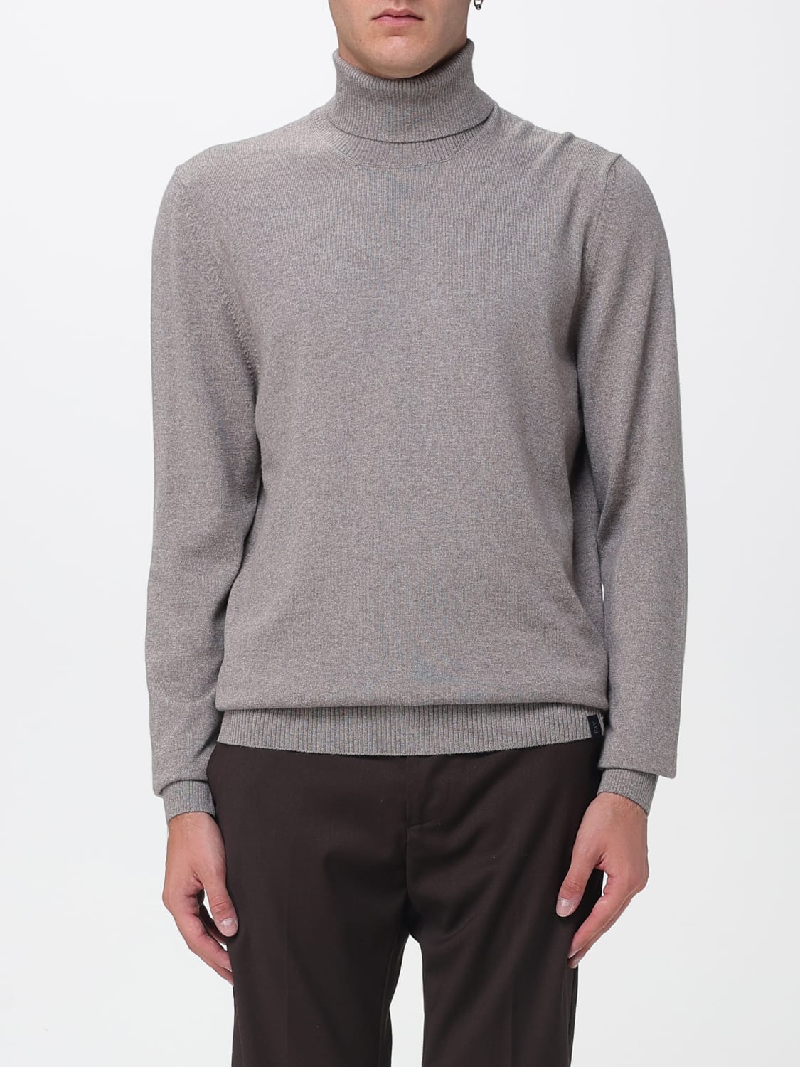 FAY PULLOVER: Pullover herren Fay, Taubengrau - Img 1
