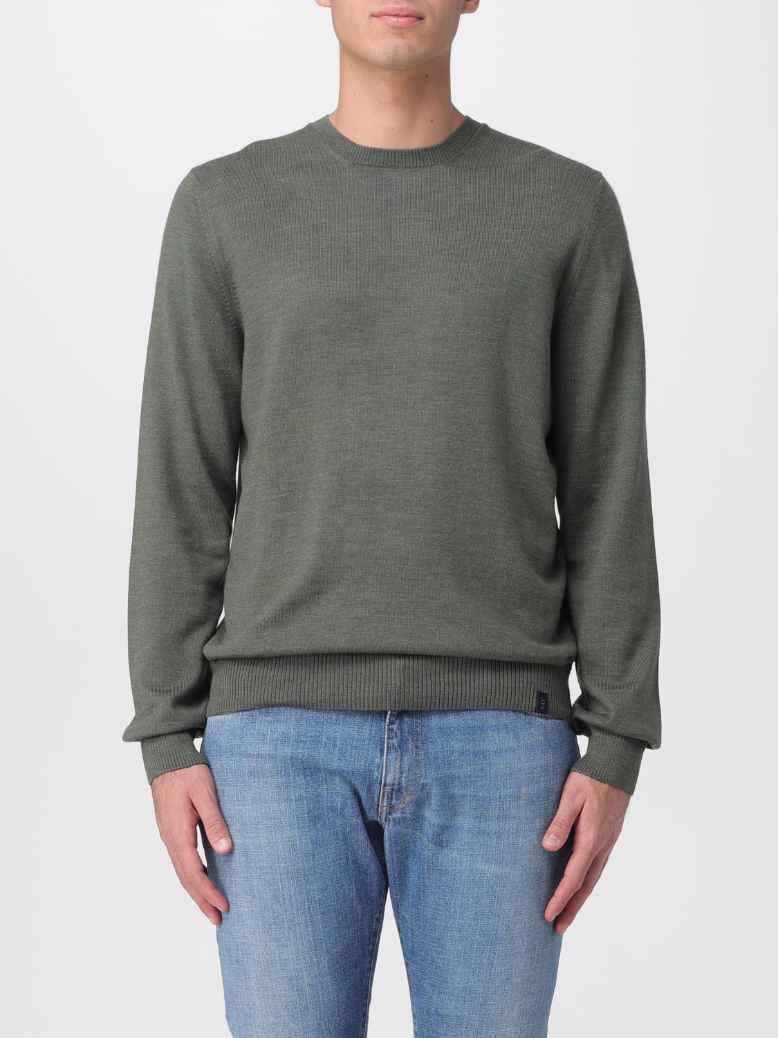 FAY SWEATER: Sweater men Fay, Green - Img 1