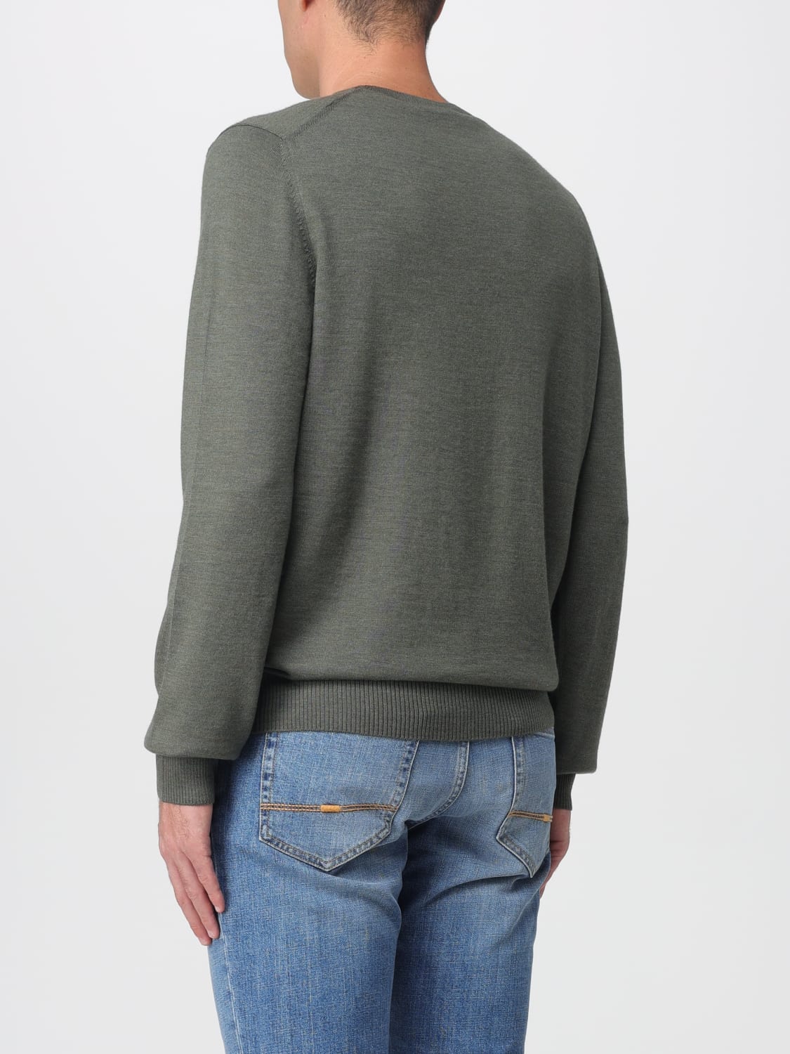 FAY SWEATER: Sweater men Fay, Green - Img 2