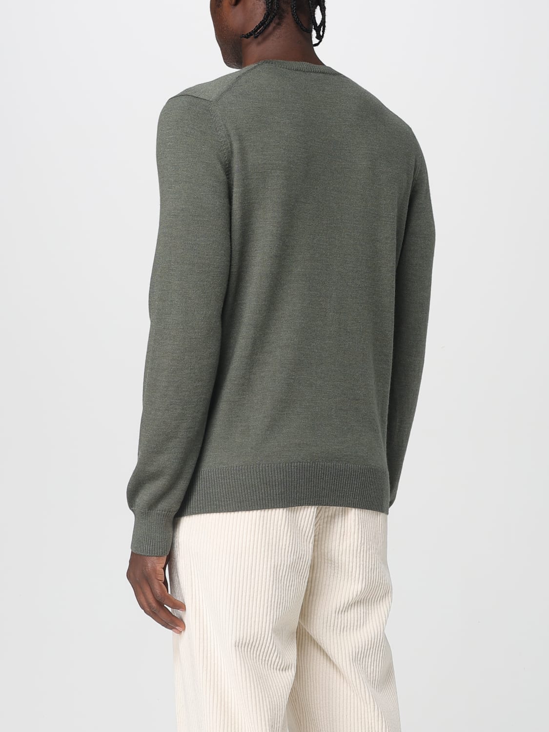 FAY SWEATER: Sweater men Fay, Military - Img 2