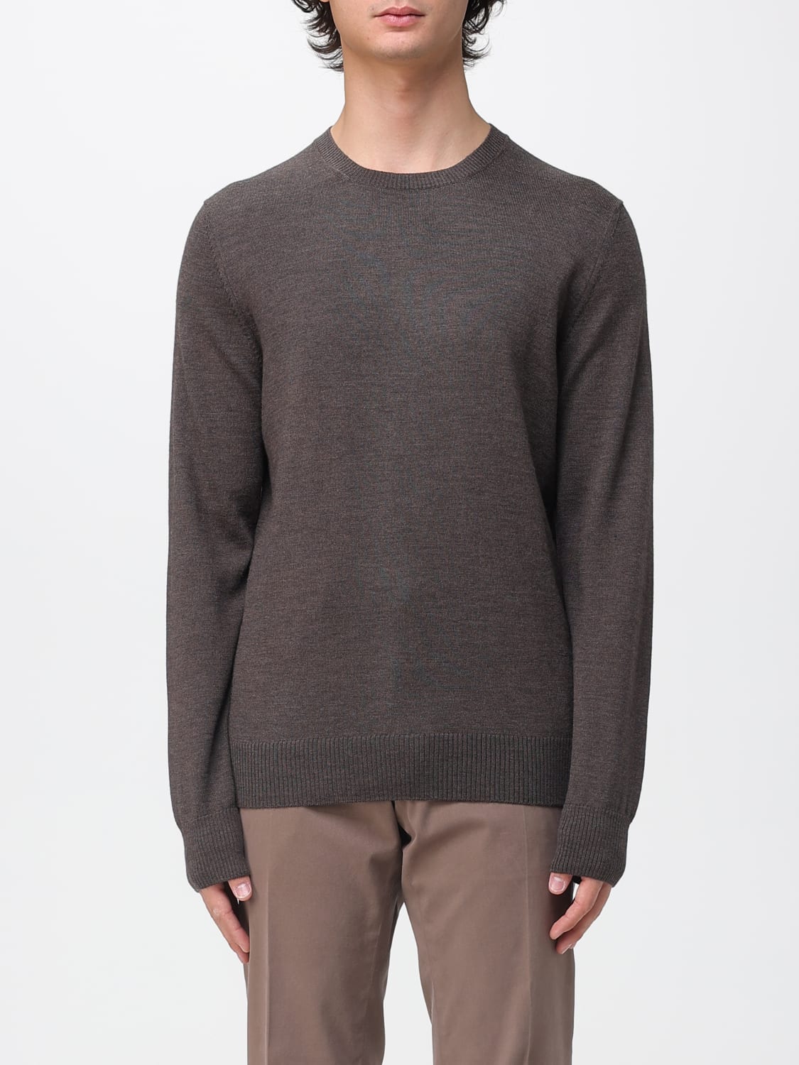 FAY SWEATER: Sweater men Fay, Cocoa - Img 1