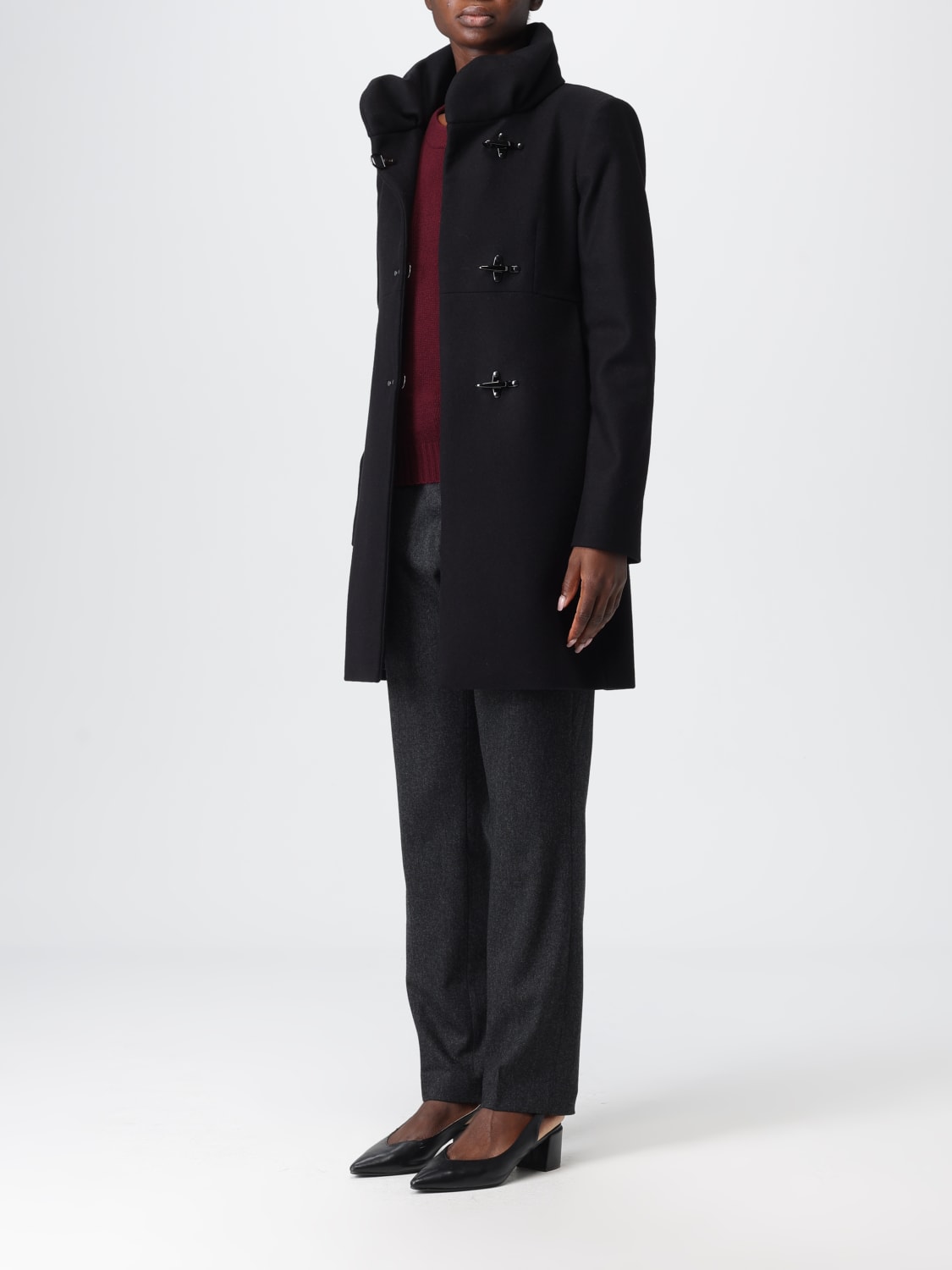 FAY MANTEL: Mantel damen Fay, Schwarz - Img 3