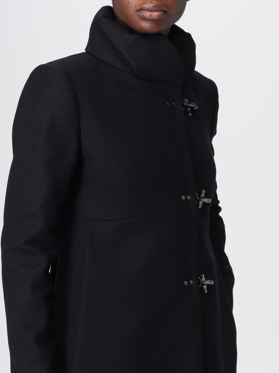 FAY MANTEL: Mantel damen Fay, Schwarz - Img 4