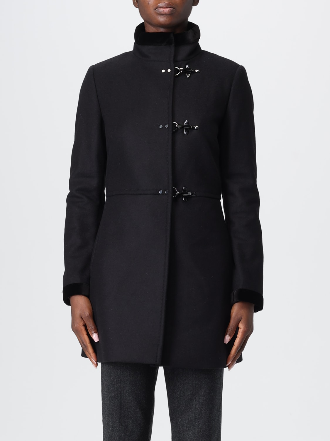 FAY MANTEL: Mantel damen Fay, Schwarz - Img 1