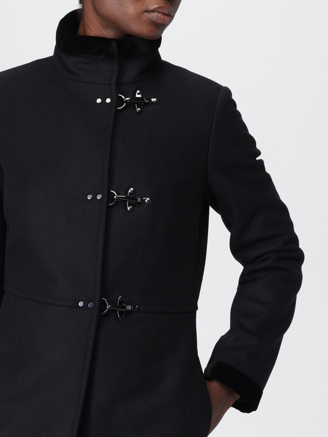 FAY MANTEL: Mantel damen Fay, Schwarz - Img 4