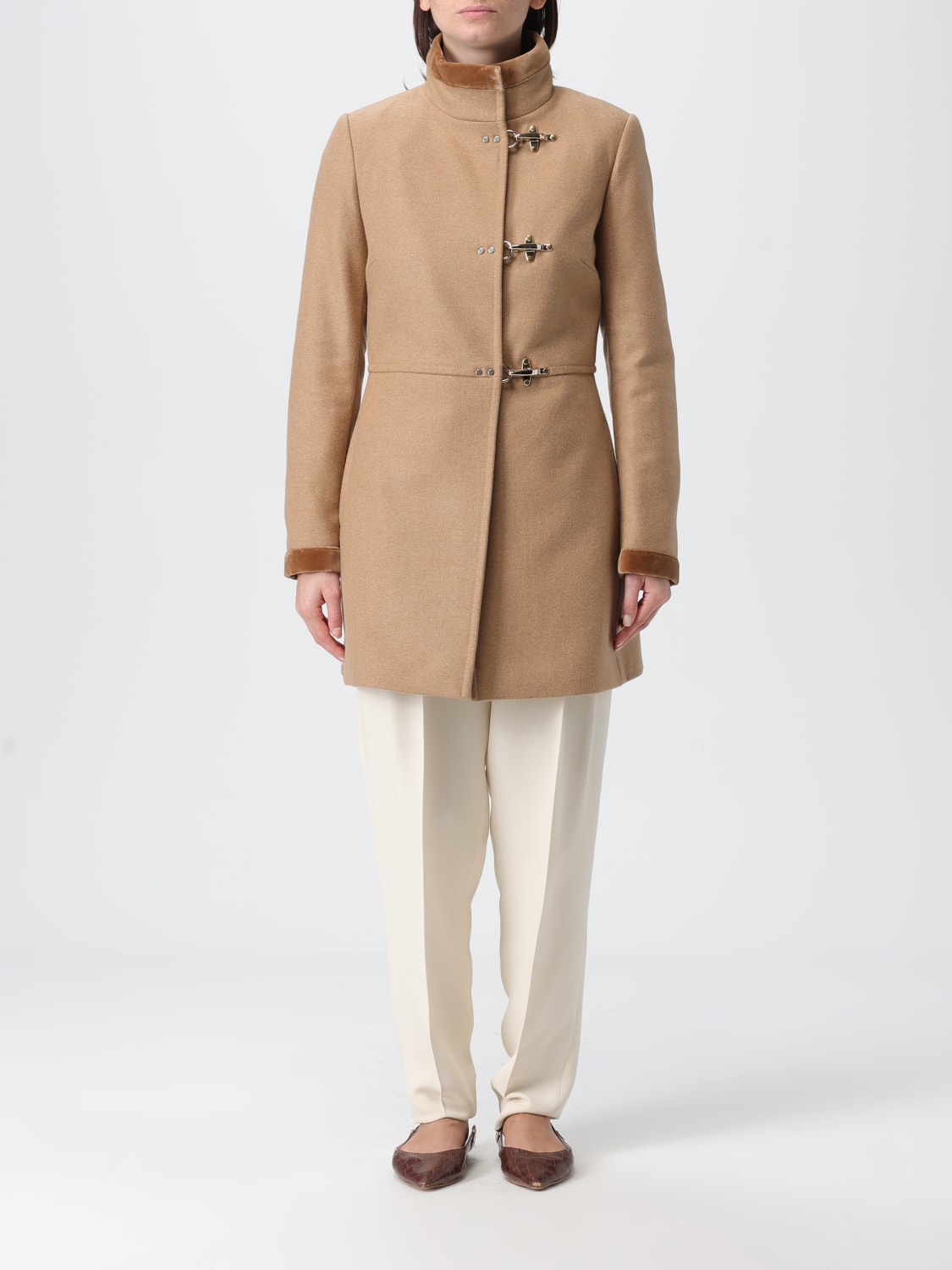 FAY MANTEL: Mantel damen Fay, Camel - Img 1