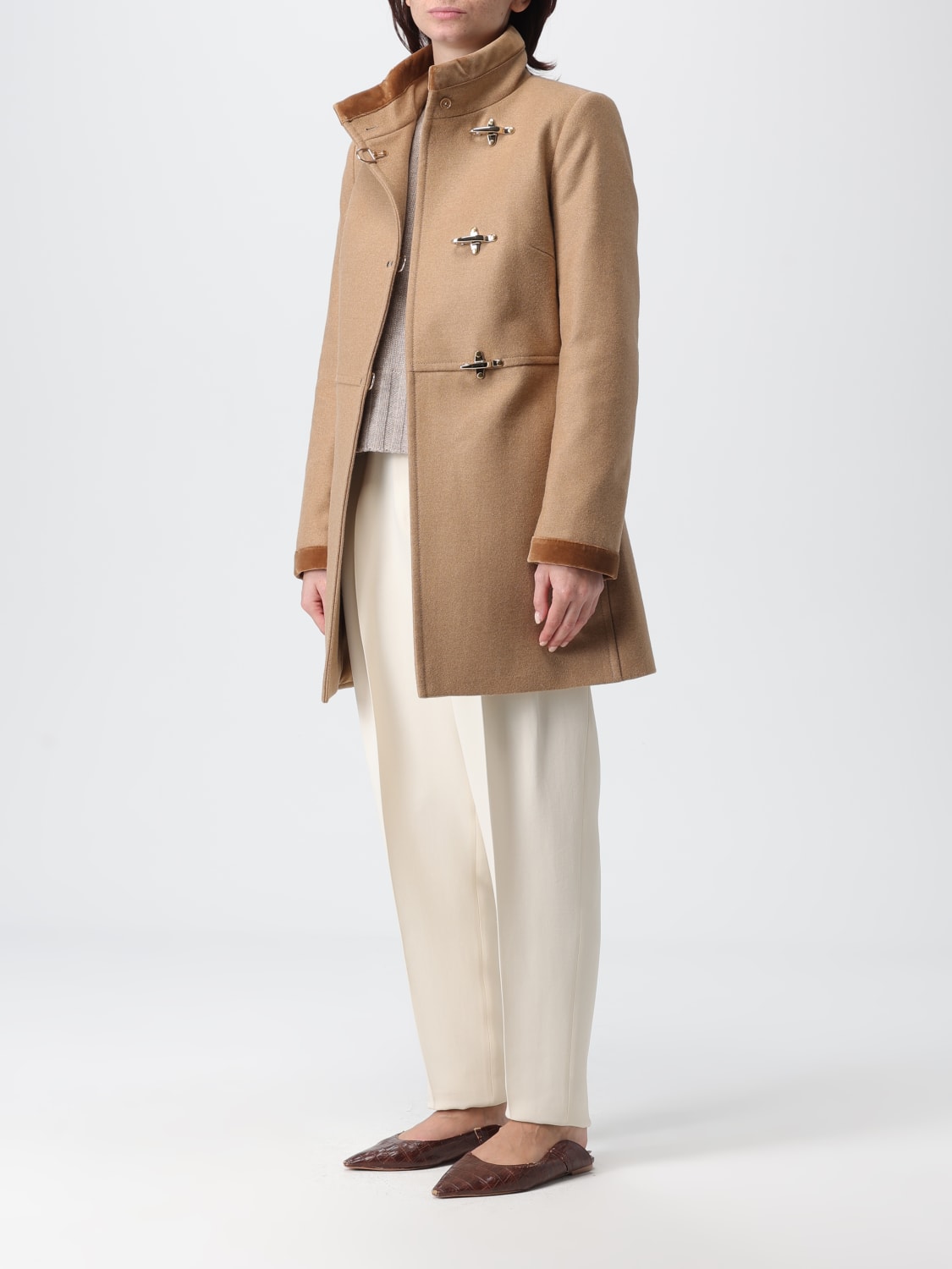 FAY MANTEL: Mantel damen Fay, Camel - Img 3