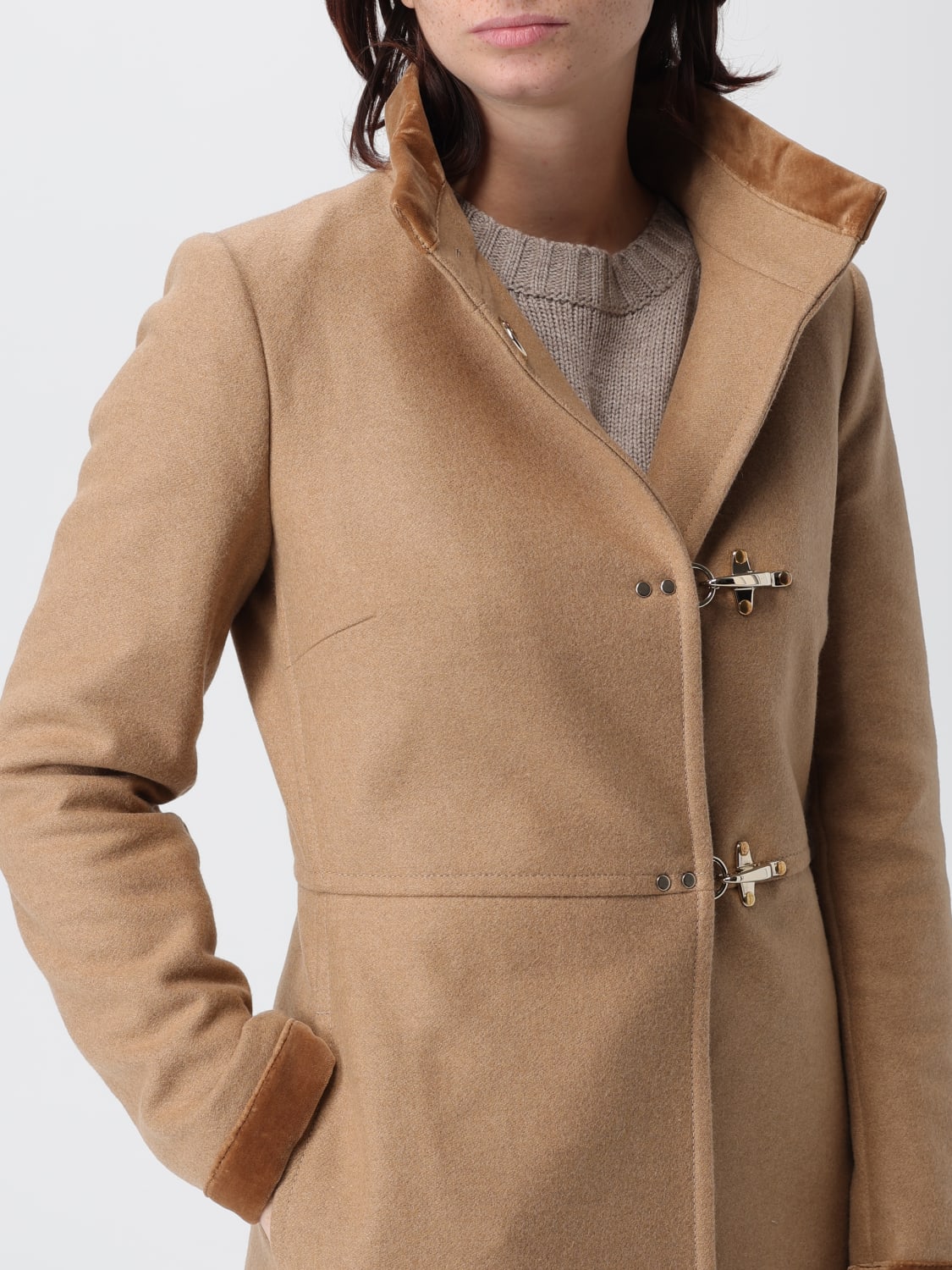 FAY MANTEL: Mantel damen Fay, Camel - Img 4