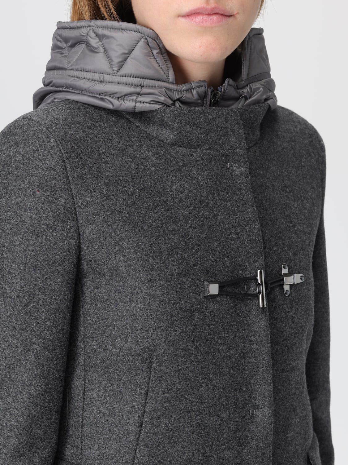 FAY MANTEL: Mantel damen Fay, Grau - Img 4