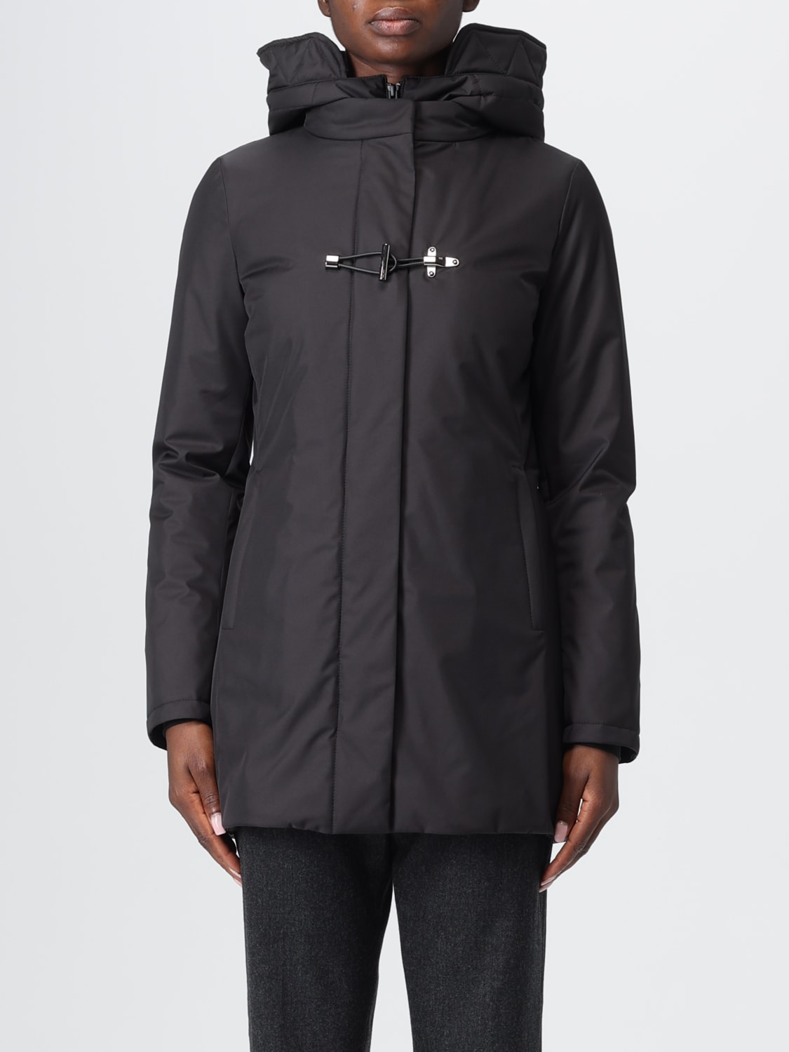 FAY MANTEL: Mantel damen Fay, Schwarz - Img 1