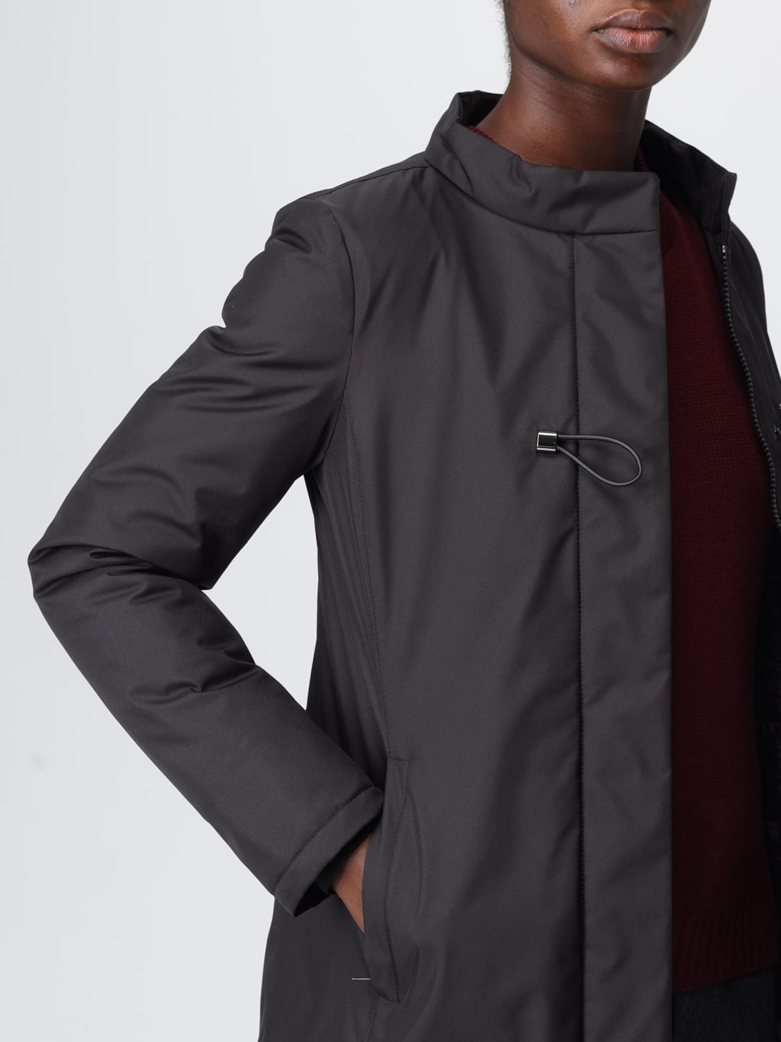 FAY MANTEL: Mantel damen Fay, Schwarz - Img 4