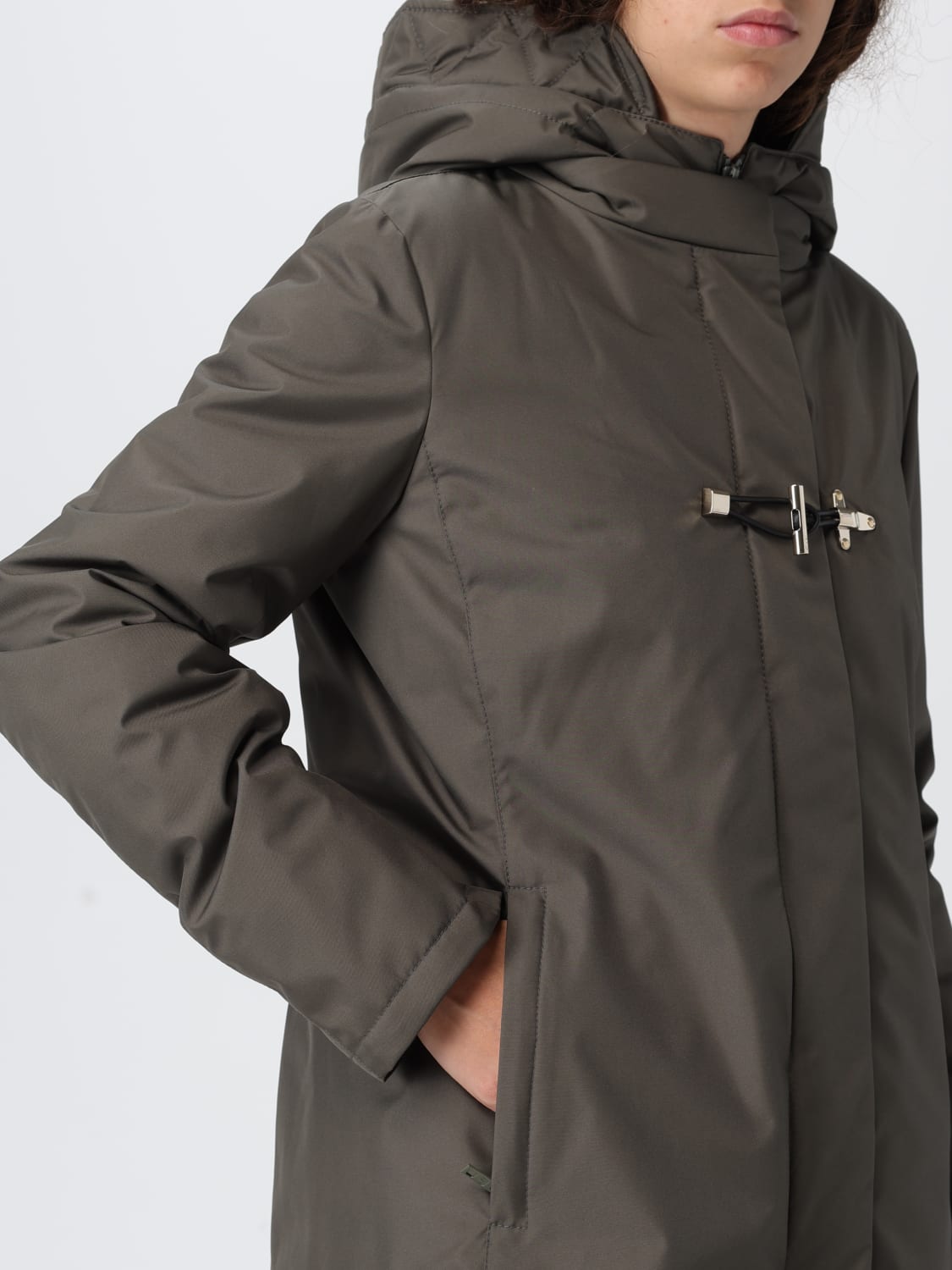 FAY MANTEL: Mantel damen Fay, Olive - Img 4