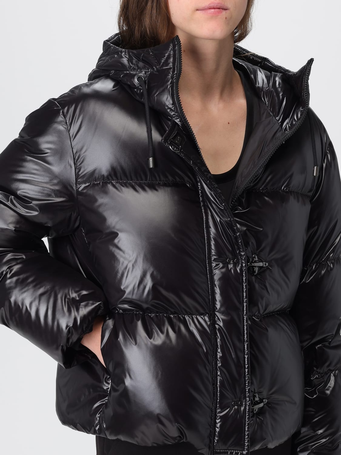 FAY JACKET: Jacket woman Fay, Black - Img 4