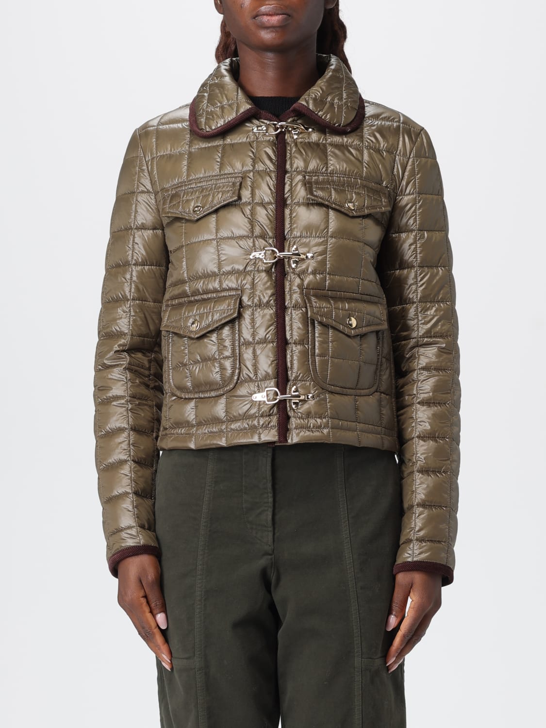 FAY JACKET: Jacket woman Fay, Military - Img 1