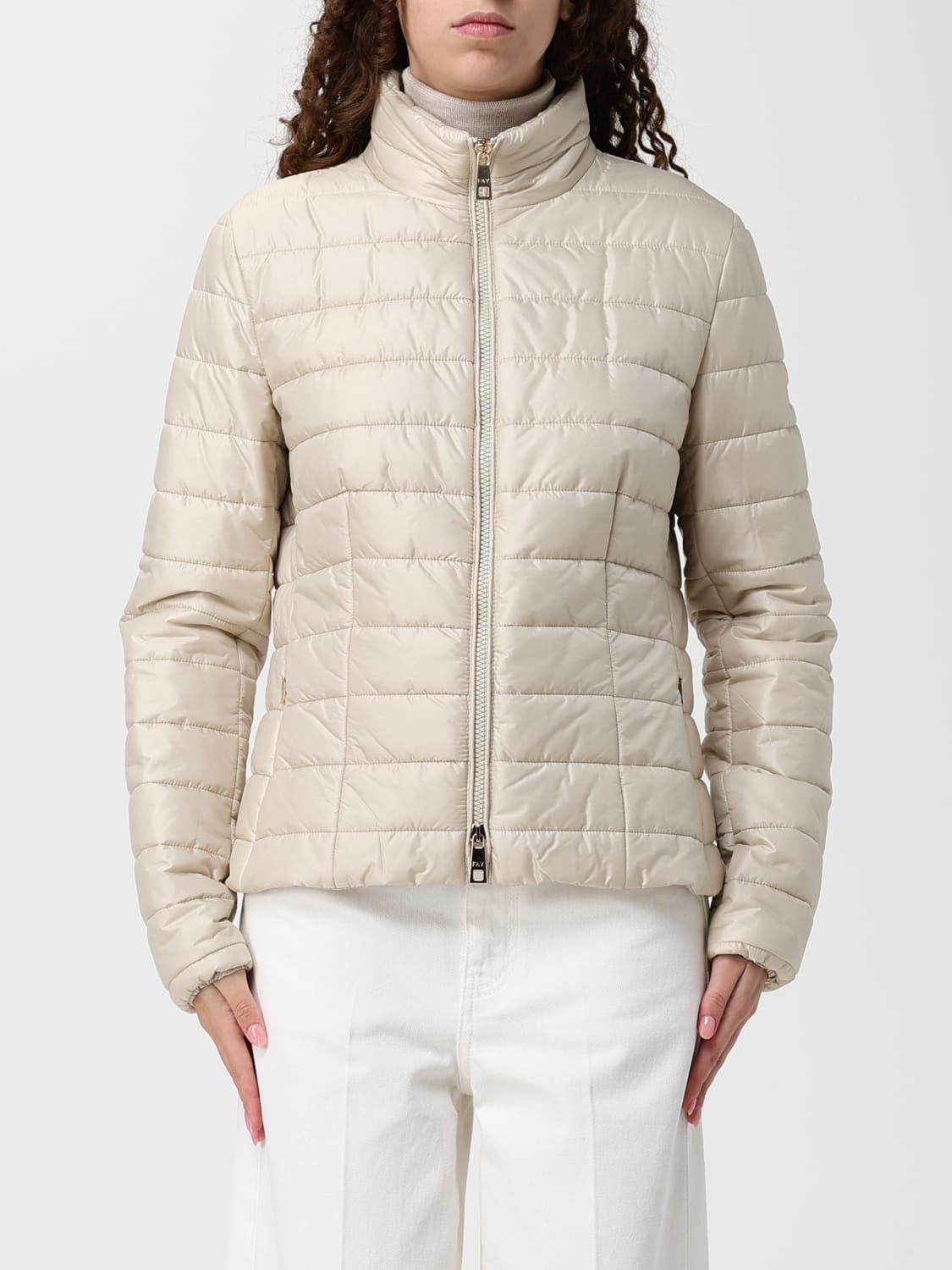 FAY COAT: Coat woman Fay, Beige - Img 5