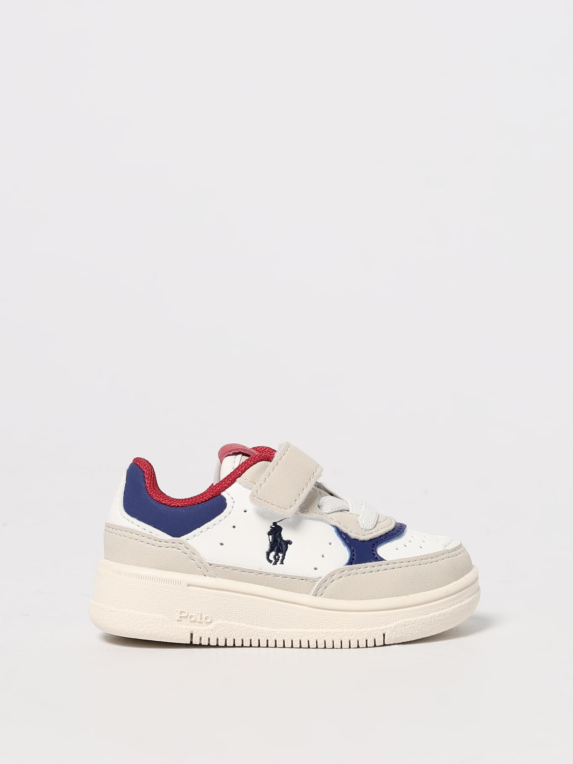 POLO RALPH LAUREN BASKETS: Baskets enfant Polo Ralph Lauren, Blanc - Img 1