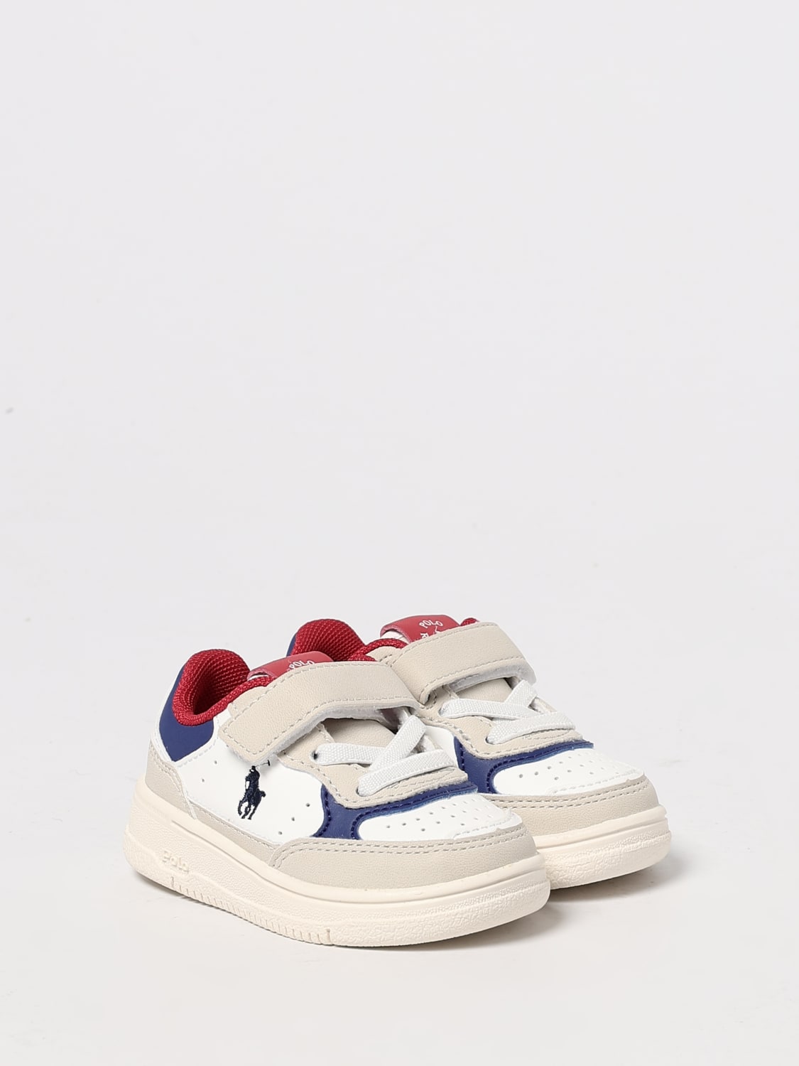 POLO RALPH LAUREN BASKETS: Baskets enfant Polo Ralph Lauren, Blanc - Img 2