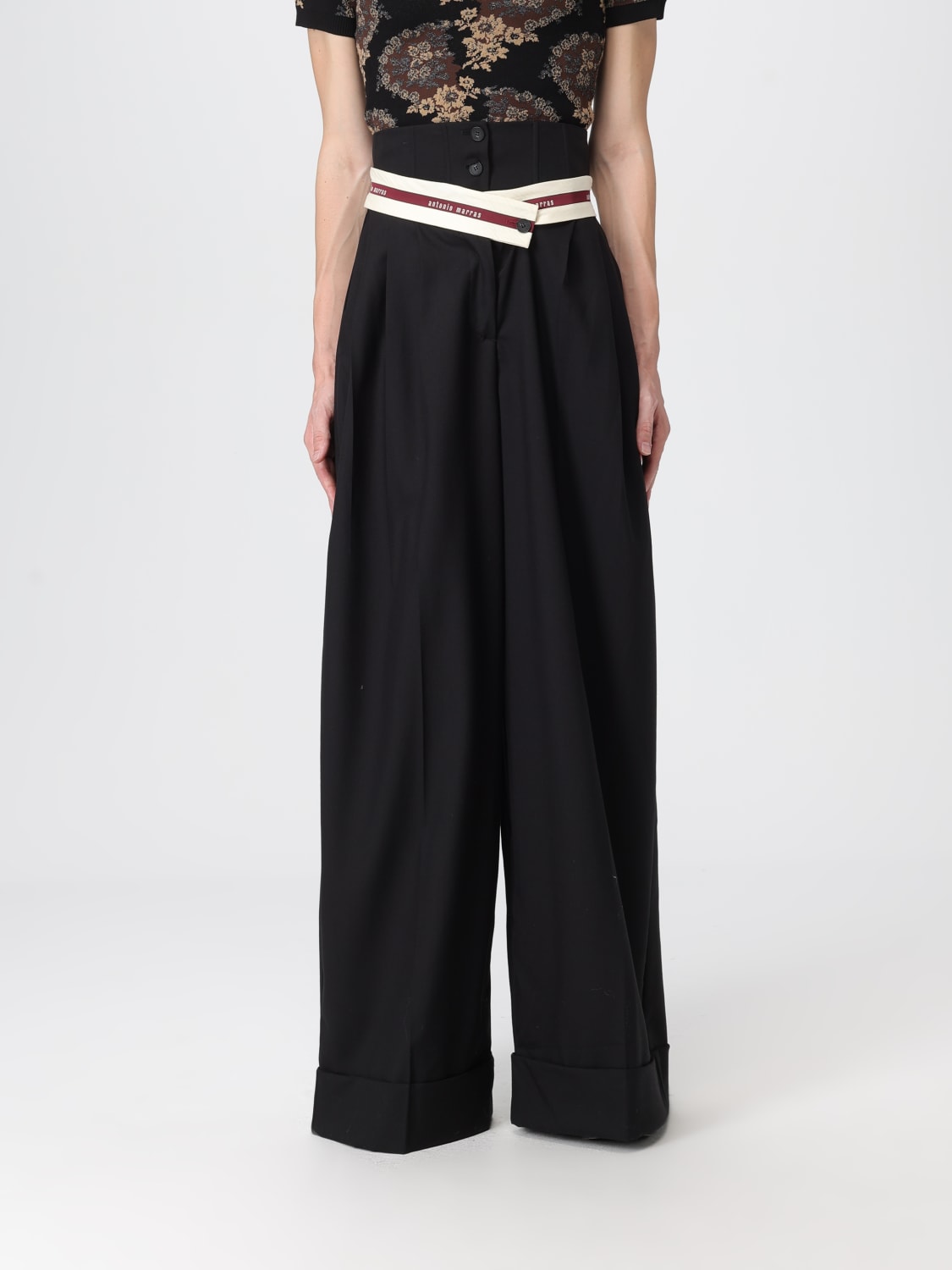 ANTONIO MARRAS HOSE: Hose damen Antonio Marras, Schwarz - Img 1