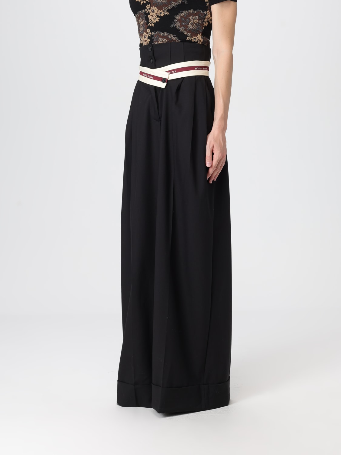 ANTONIO MARRAS HOSE: Hose damen Antonio Marras, Schwarz - Img 4