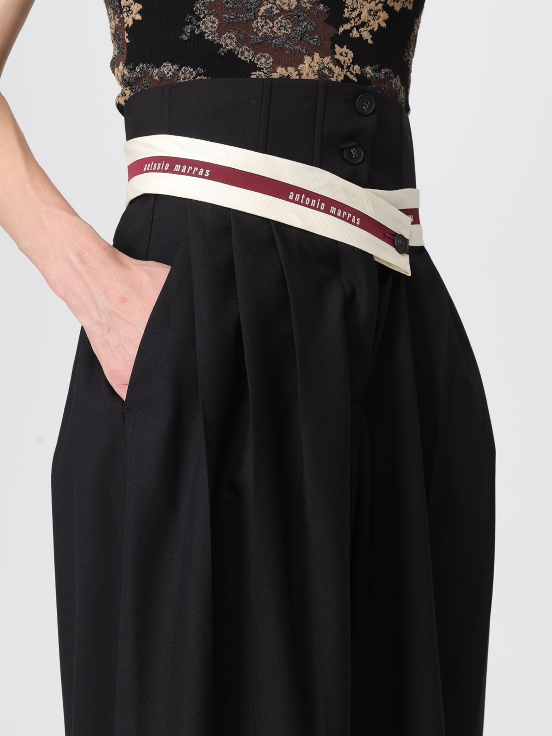 ANTONIO MARRAS HOSE: Hose damen Antonio Marras, Schwarz - Img 5