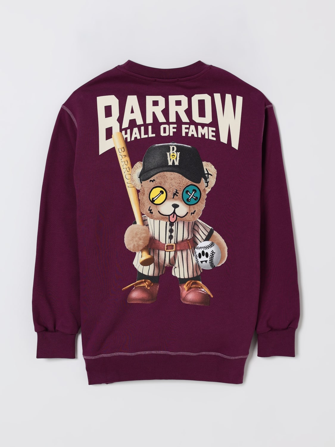 BARROW KIDS SWEATER: Sweater kids Barrow Kids, Plum - Img 2