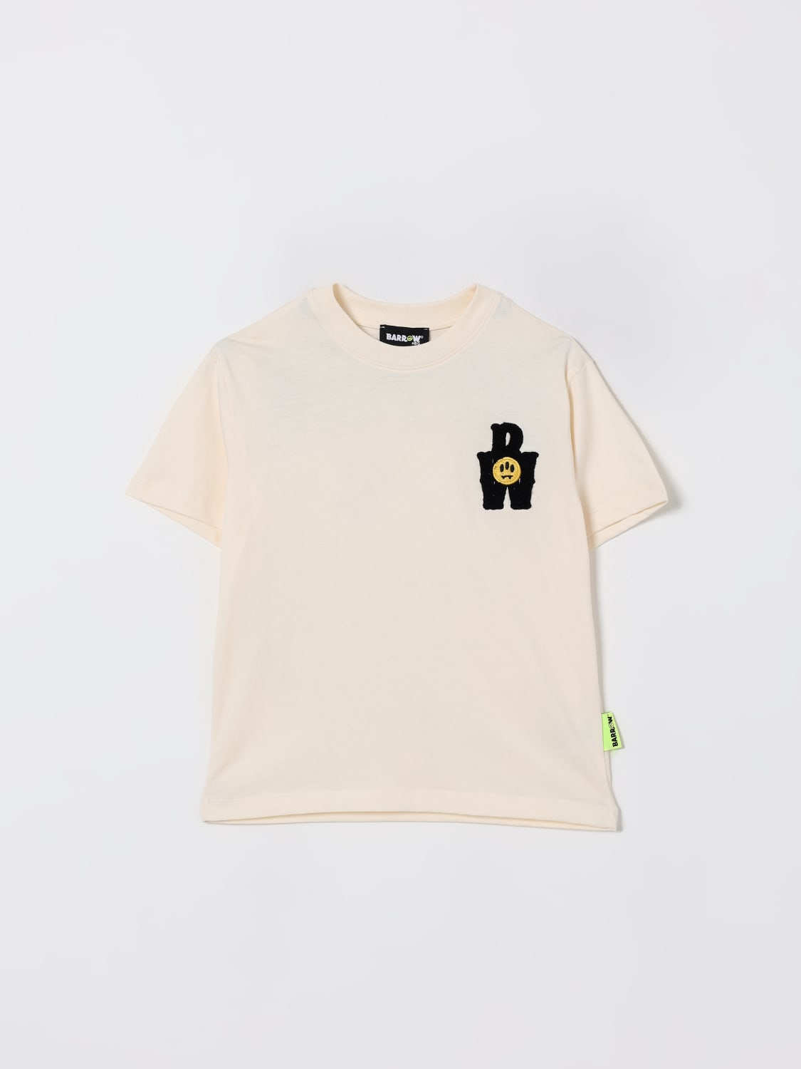 BARROW KIDS T-SHIRT: T-shirt kids Barrow Kids, Yellow Cream - Img 1