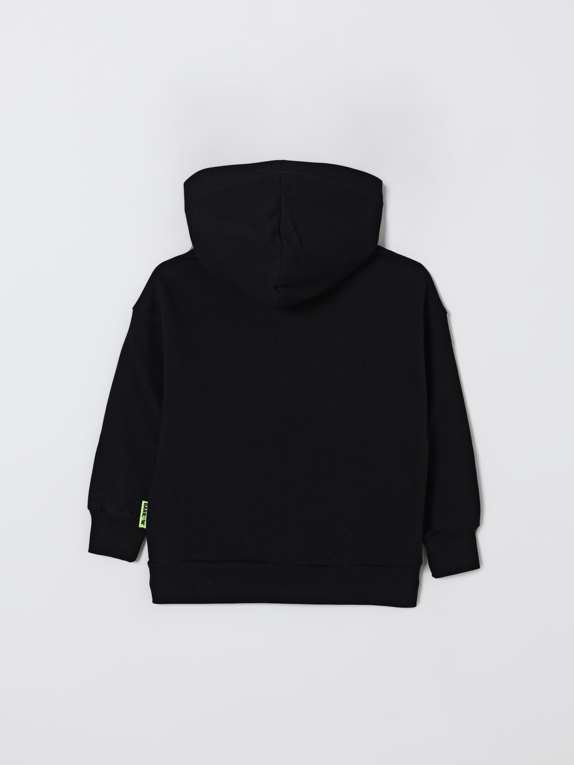 BARROW KIDS MAGLIA: Felpa con cappuccio e logo Barrow Kids, Nero - Img 2