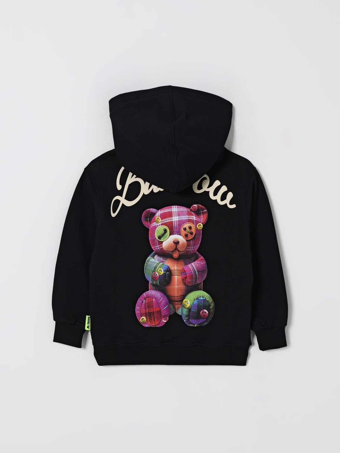 BARROW KIDS MAGLIA: Felpa con cappuccio Barrow Kids in cotone , Nero - Img 2