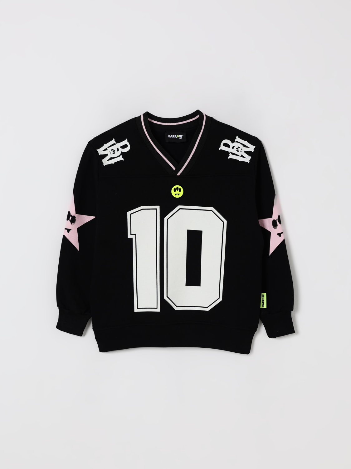 BARROW KIDS MAGLIA: Felpa con scollo v baseball Barrow Kids , Nero - Img 1