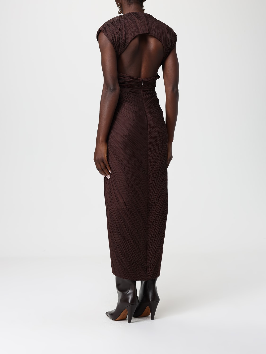 CULT GAIA VESTIDO: Vestido mujer Cult Gaia, Cacao - Img 3