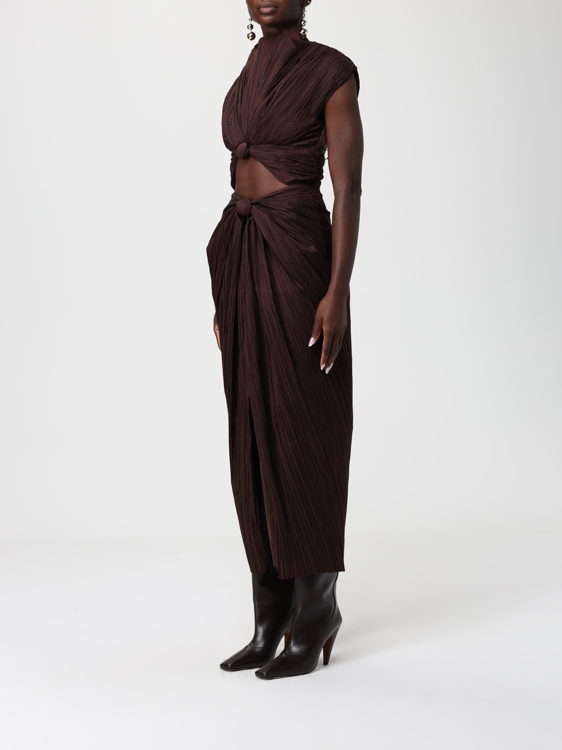 CULT GAIA VESTIDO: Vestido mujer Cult Gaia, Cacao - Img 4