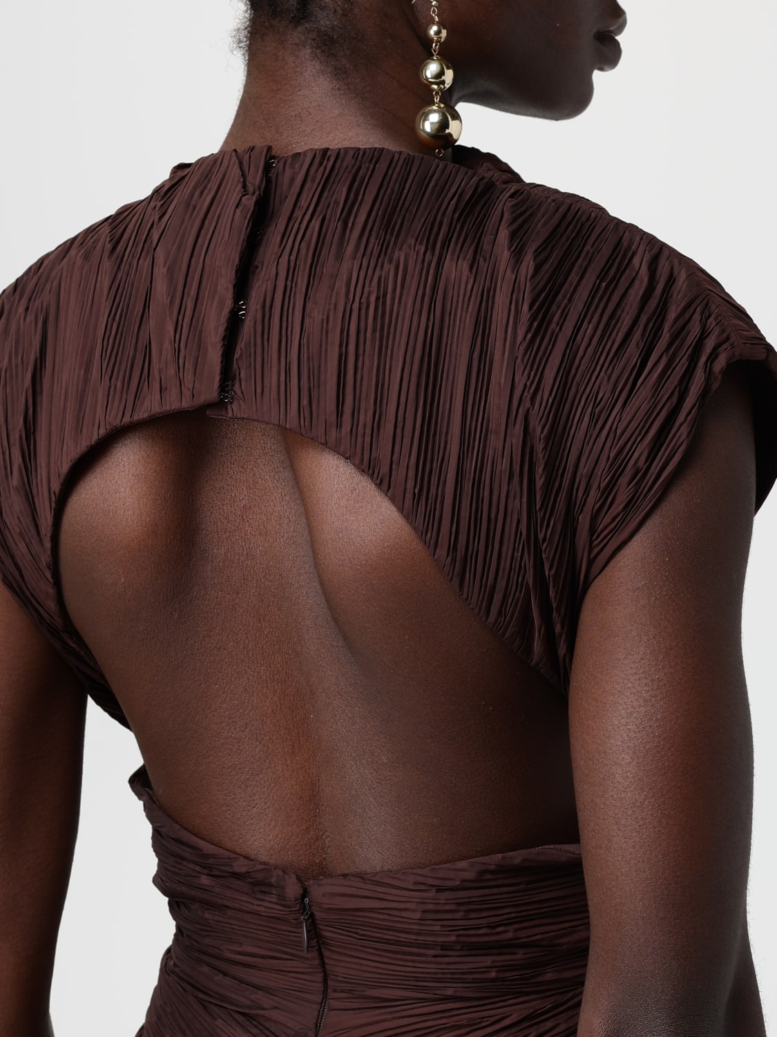 CULT GAIA VESTIDO: Vestido mujer Cult Gaia, Cacao - Img 5