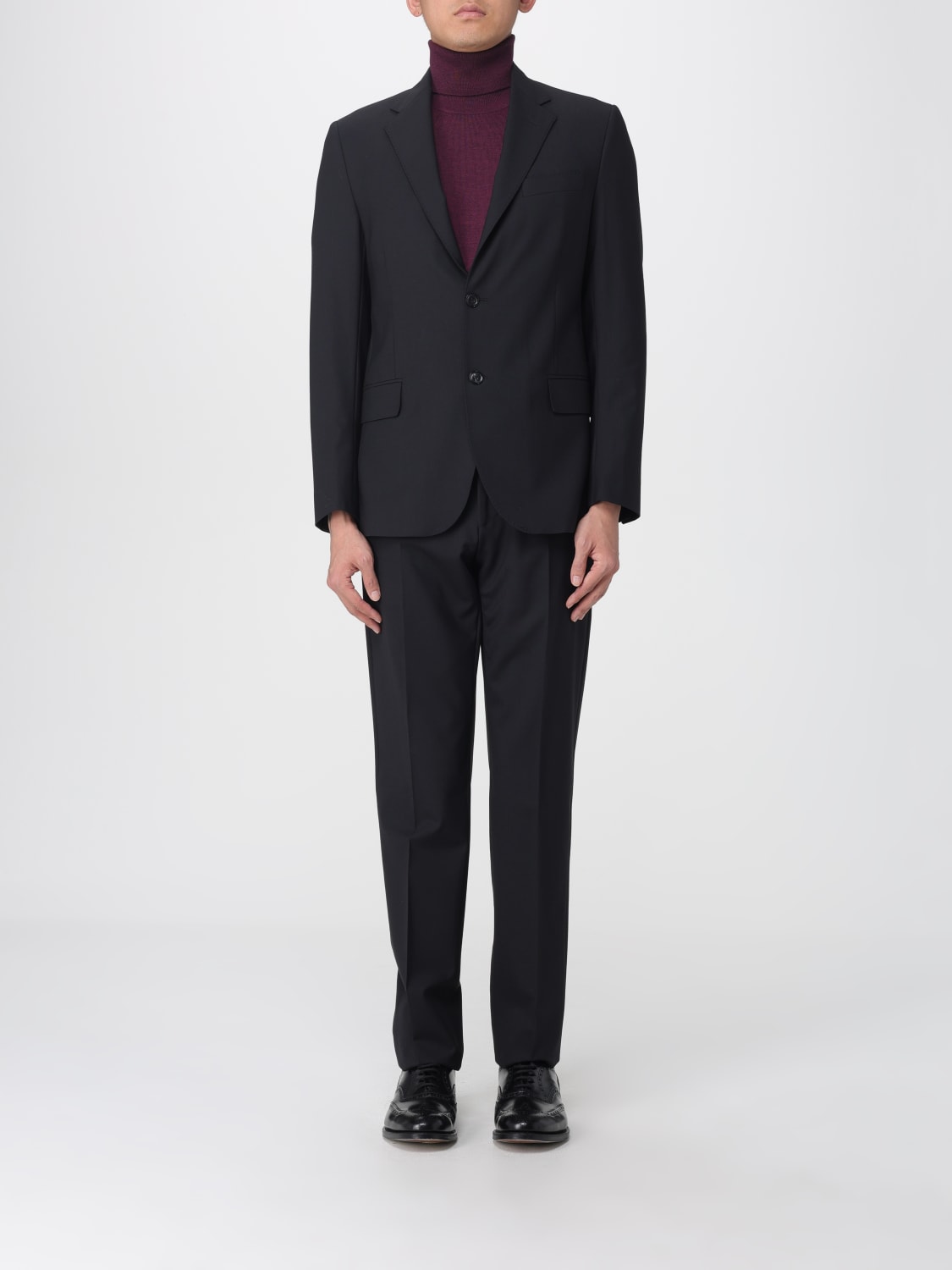 COLAMARINO SUIT: Suit men Colamarino, Black - Img 1