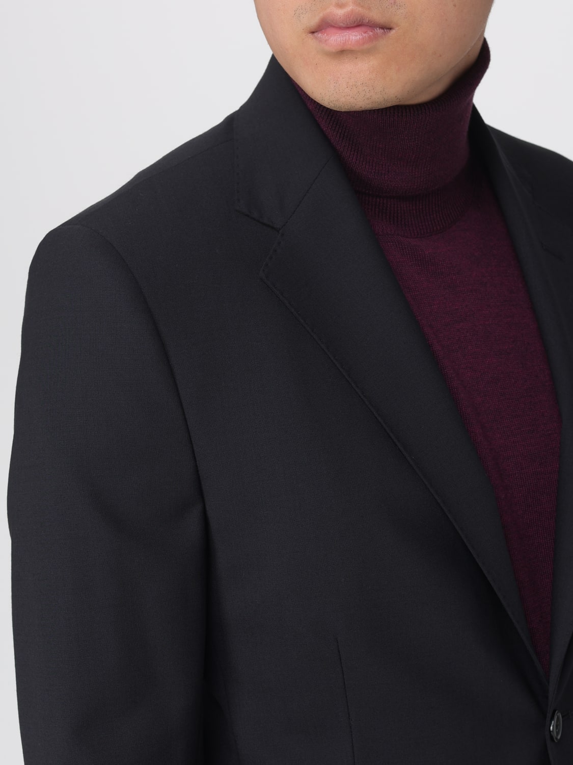 COLAMARINO SUIT: Suit men Colamarino, Black - Img 5