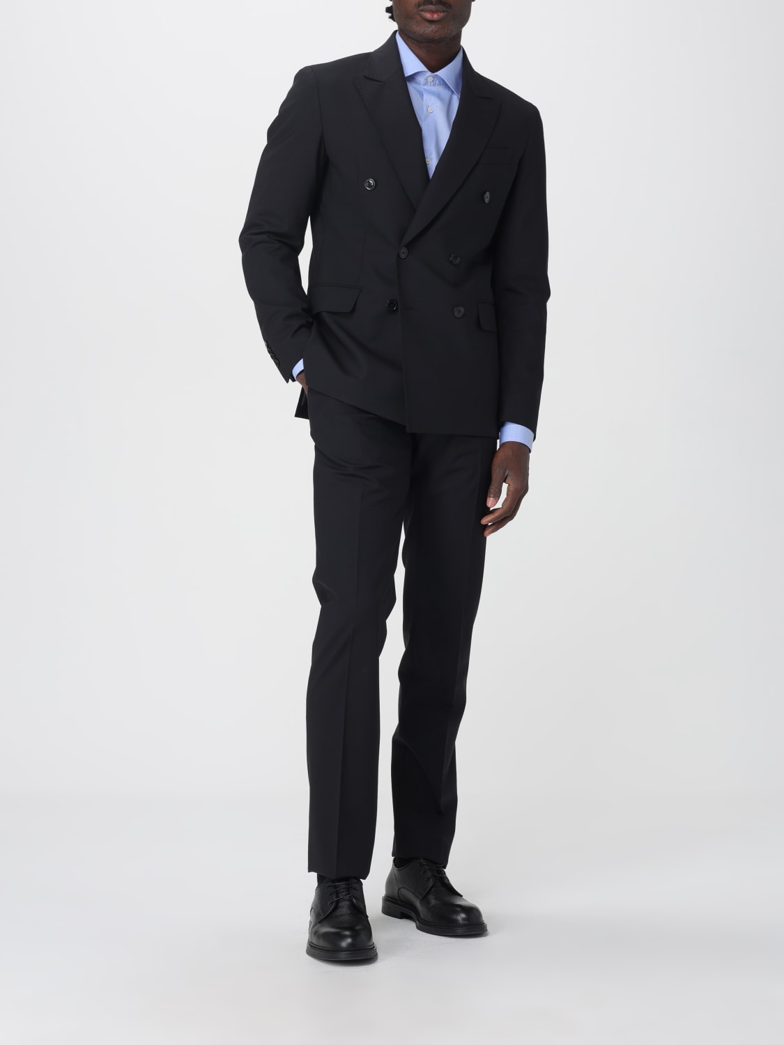 COLAMARINO SUIT: Suit men Colamarino, Black - Img 2