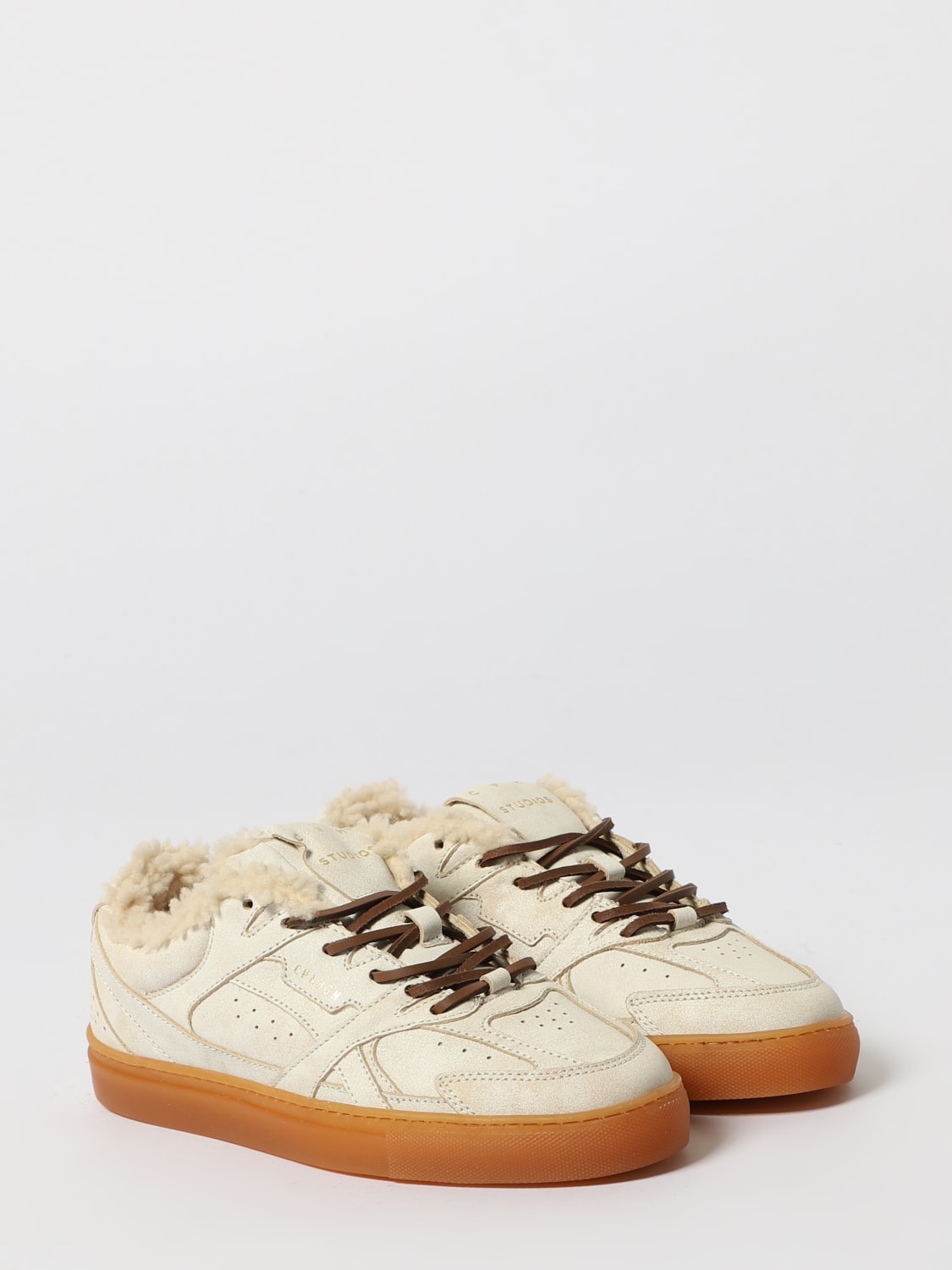 COPENHAGEN SNEAKERS: Sneakers woman Copenhagen, Natural - Img 2