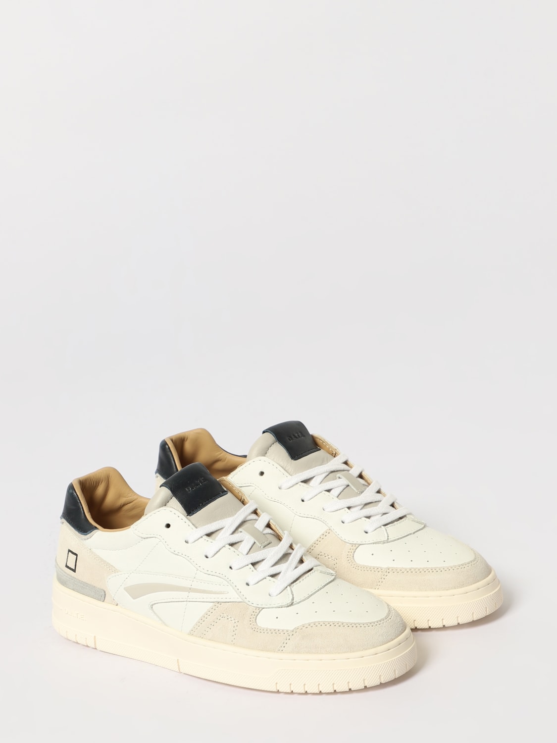 D.A.T.E. BASKETS: Baskets homme D.a.t.e., Blanc 1 - Img 2