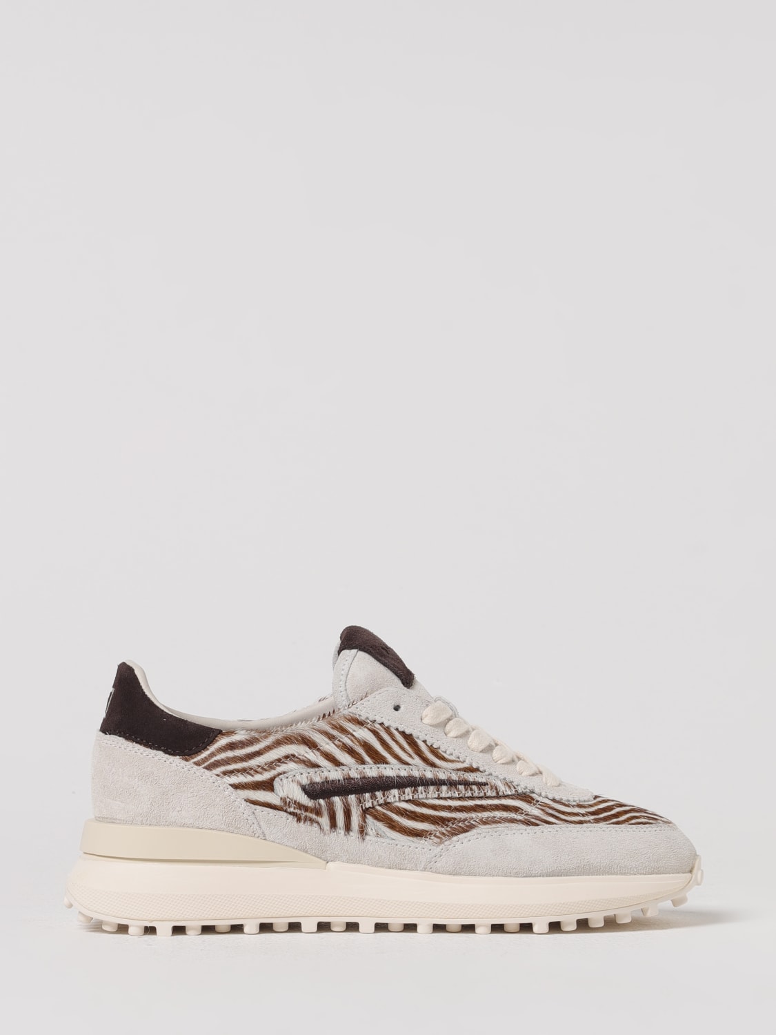 D.A.T.E. BASKETS: Baskets femme D.a.t.e., Naturel - Img 1