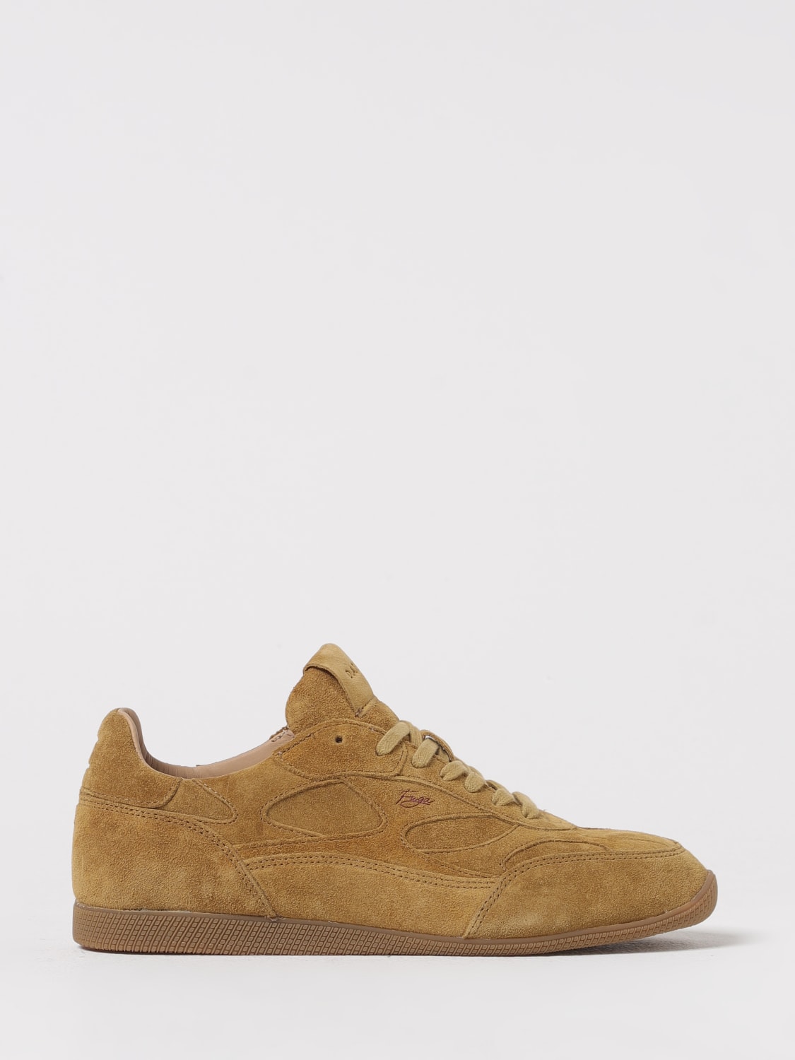 D.A.T.E. SNEAKERS: Sneakers Fuga D.A.T.E. in camoscio , Beige - Img 1